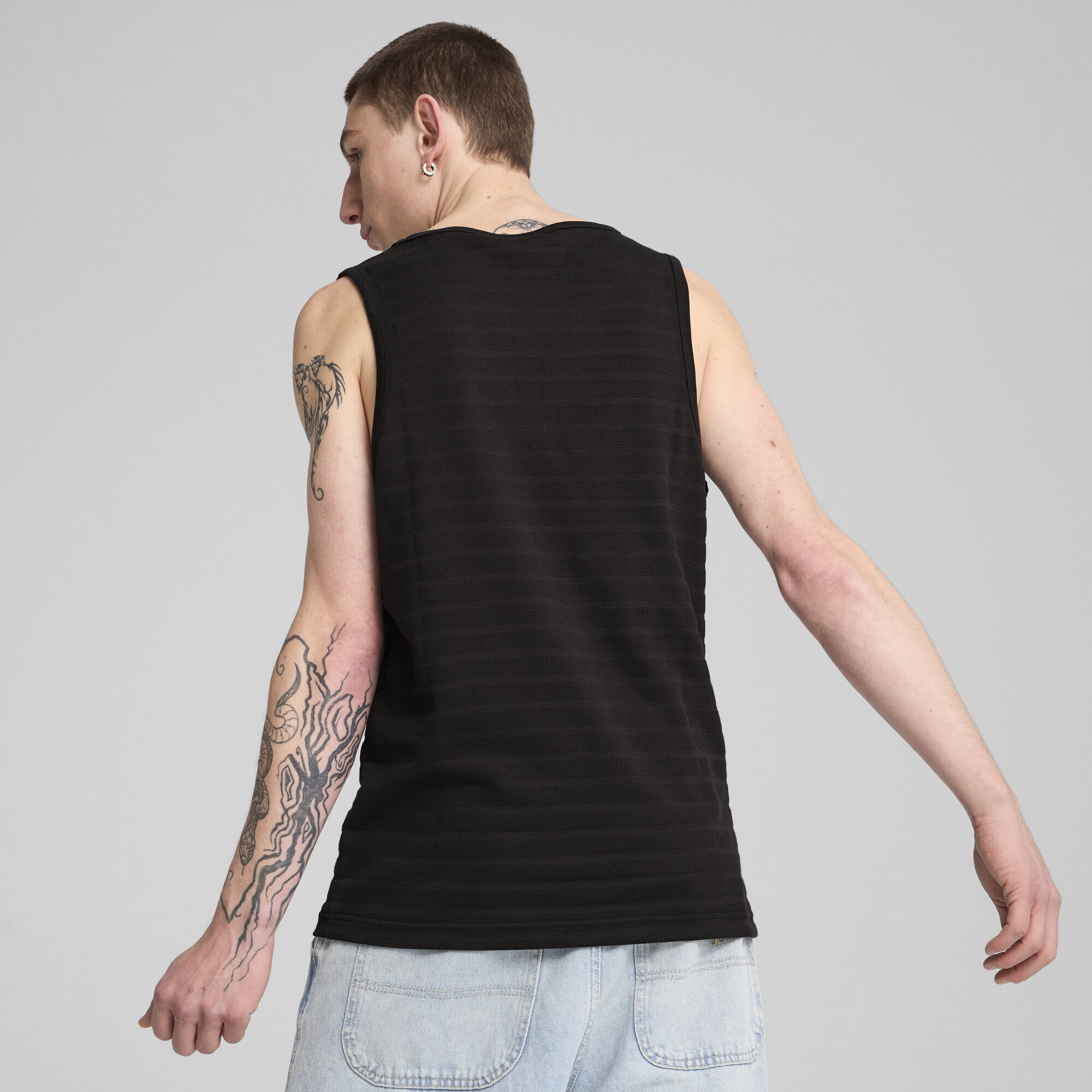 PUMA Tanktop »Essentials Elevated Strukturiertes Tanktop Herren«
