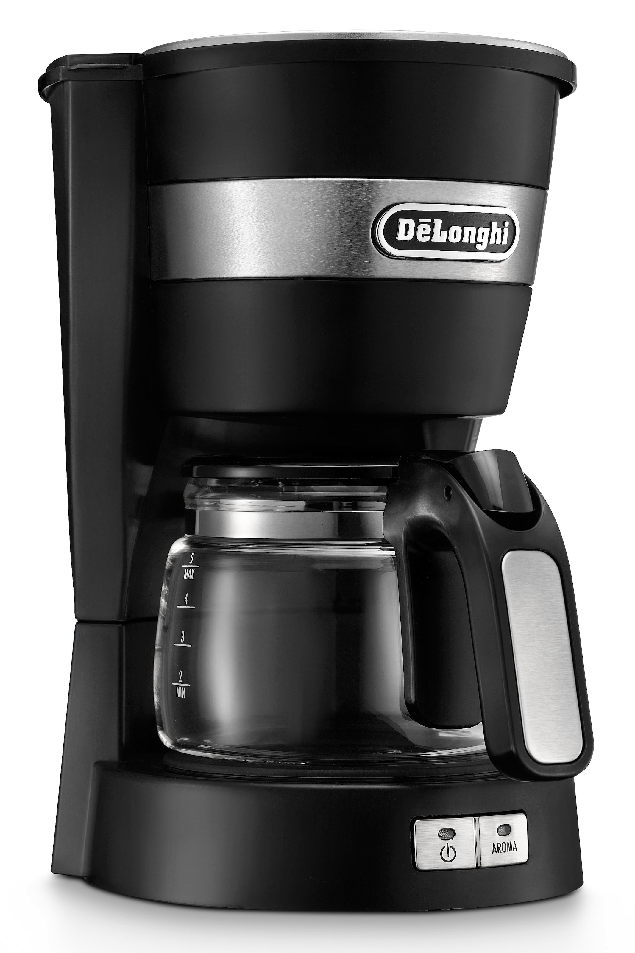 DeLonghi Filterkaffeemaschine "ACTIVE LINE ICM14011.BK", 0,65 l Kaffeekanne, Permanentfilter