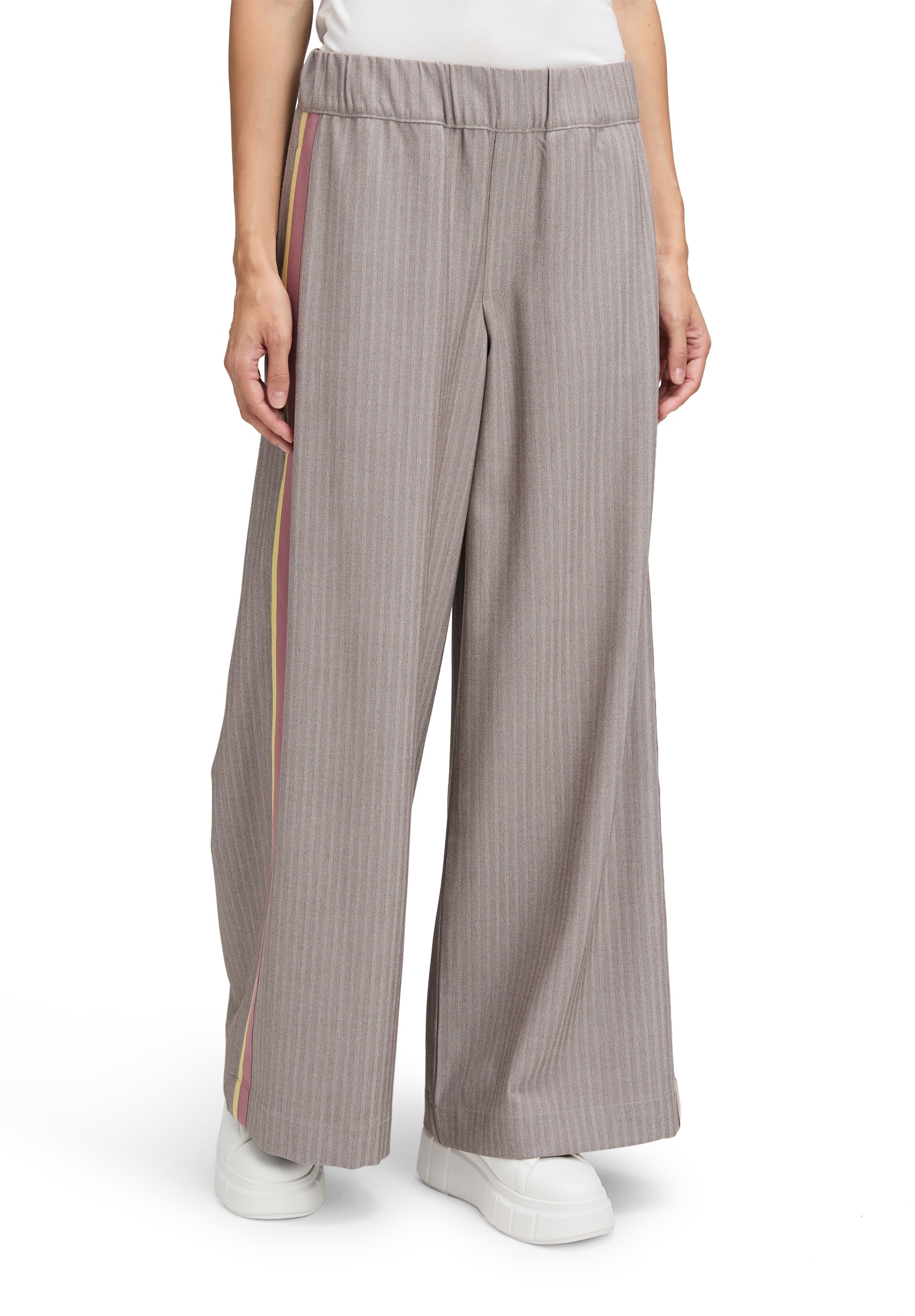 Cartoon Stoffhose "Damen mit Galonstreifen" günstig online kaufen