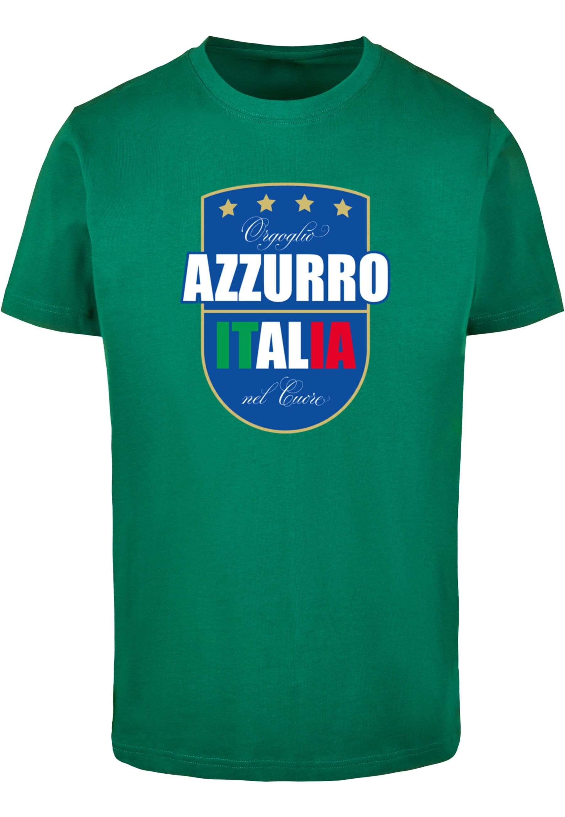 MisterTee T-Shirt "MisterTee Azurro Italia Tee" günstig online kaufen