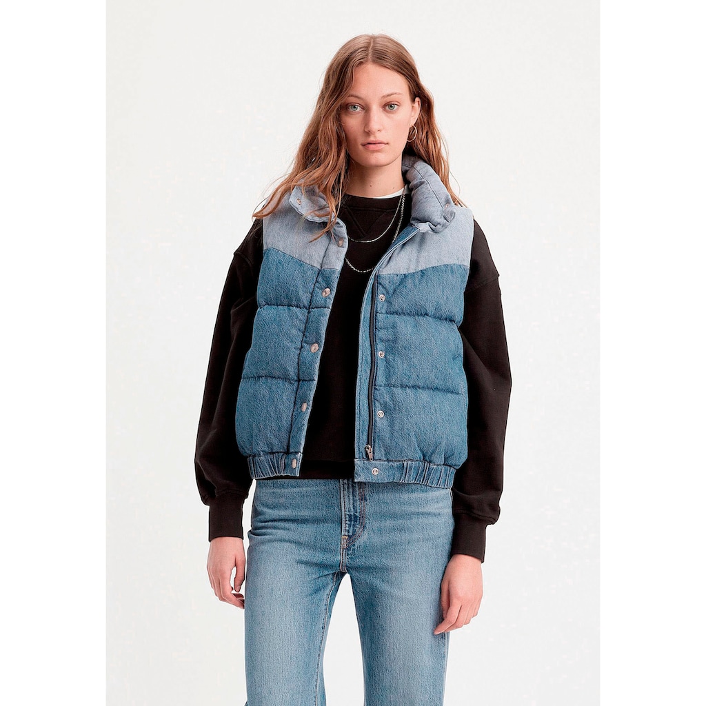 Levi's® Jeansweste »JUNO WESTERN PUFFER VES«