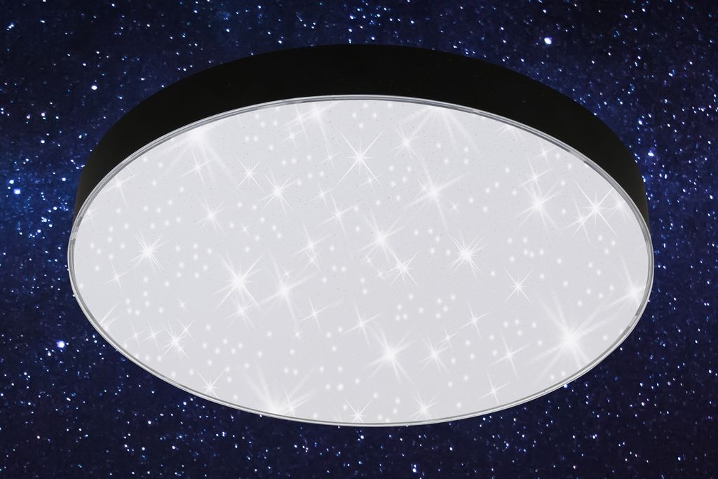 Aufbauleuchte "FLAME STAR"weiß, neutral, BRILONER LEUCHTEN, Leuchten