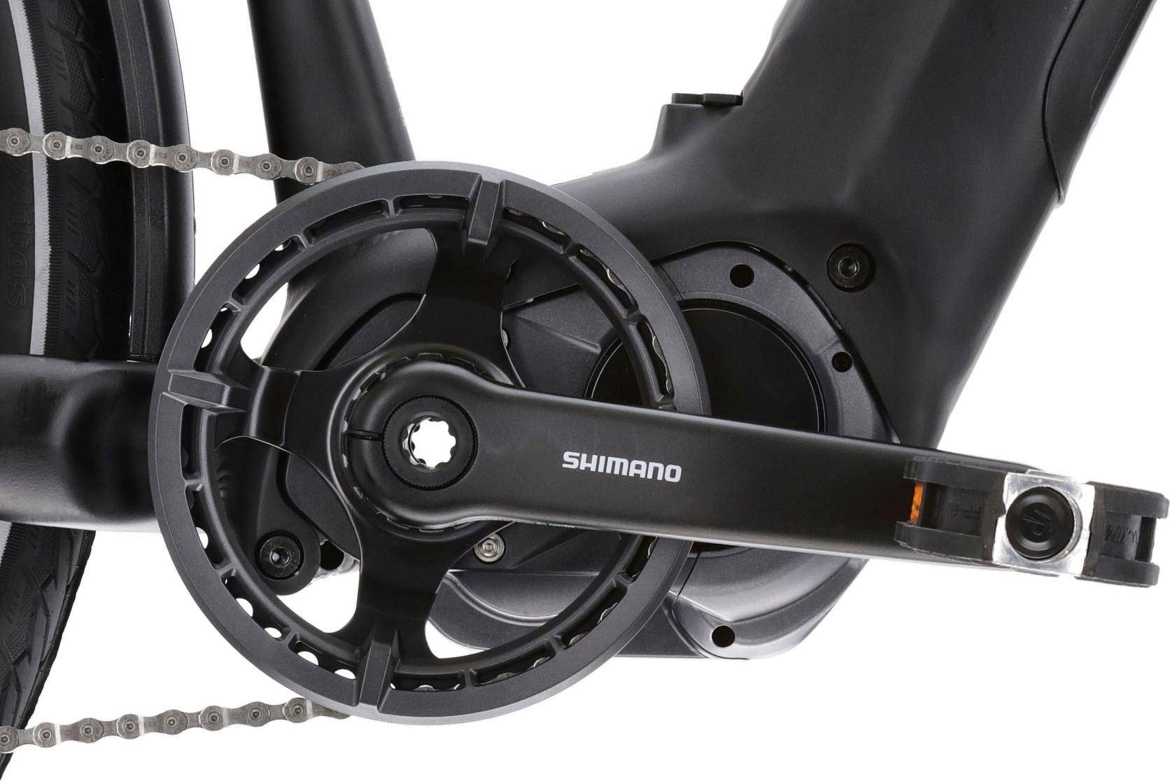 Kross E-Bike »E-Trekkingrad Trans Hybrid 4.0 28 Zoll schwarz«, 9 Gang, Shimano, Acera T3000, Mittelmotor 250 W