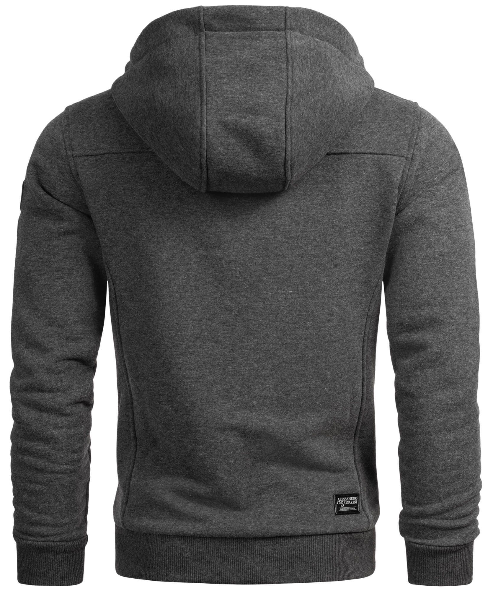 Alessandro Salvarini Kapuzensweatjacke »ASMeroiia«, mit großer Kapuze