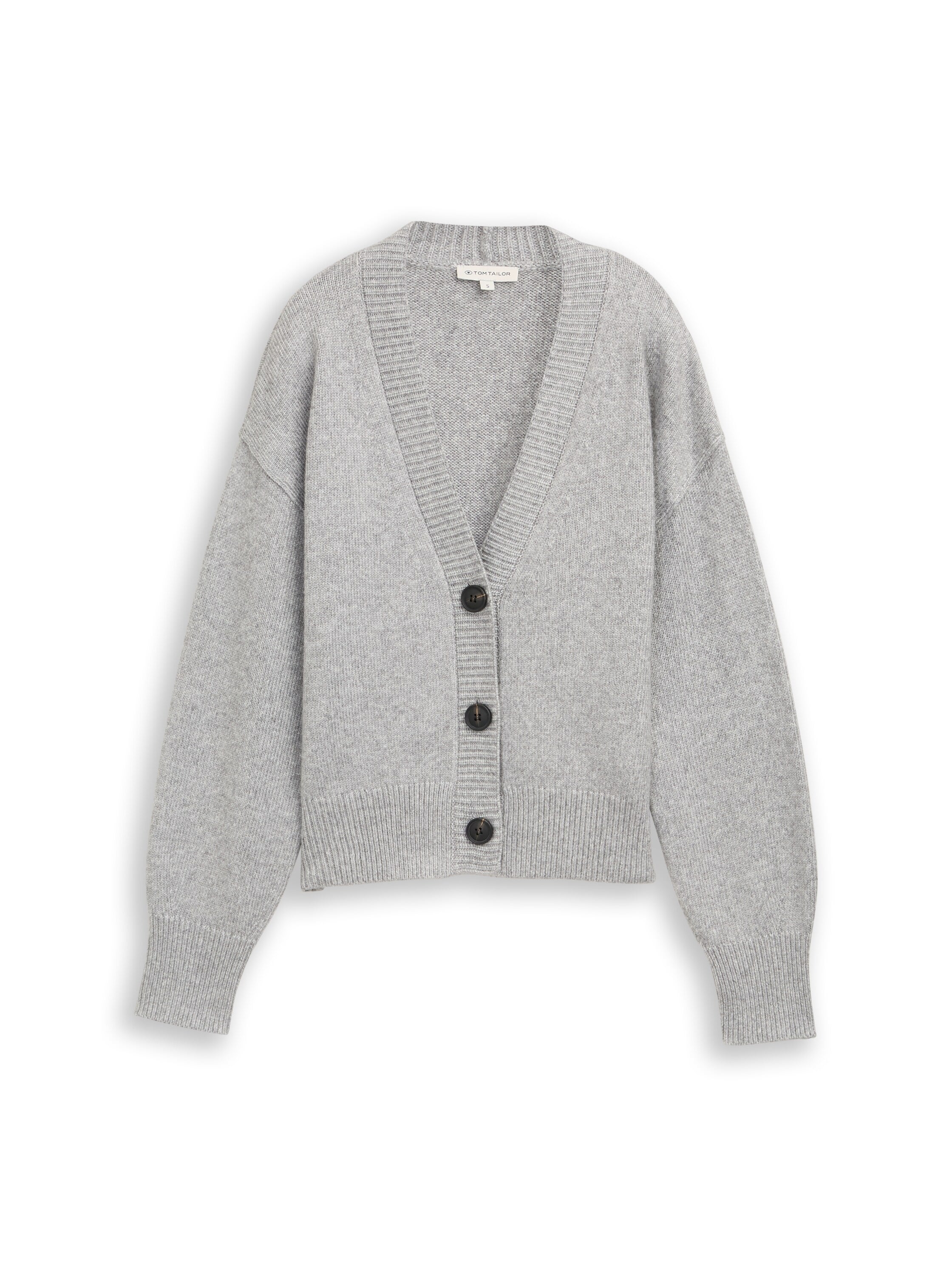 TOM TAILOR Cardigan mit Rippbündchen