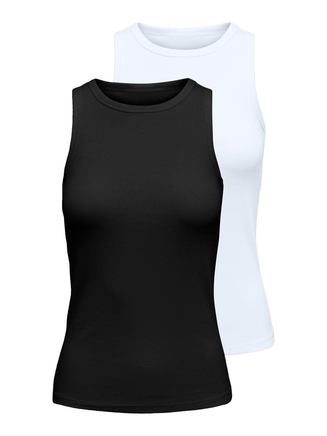 ONLY Tanktop "ONLSALLY TANK TOP 2 PACK CS JRS" Packung, 2er-Pack, 2 günstig online kaufen