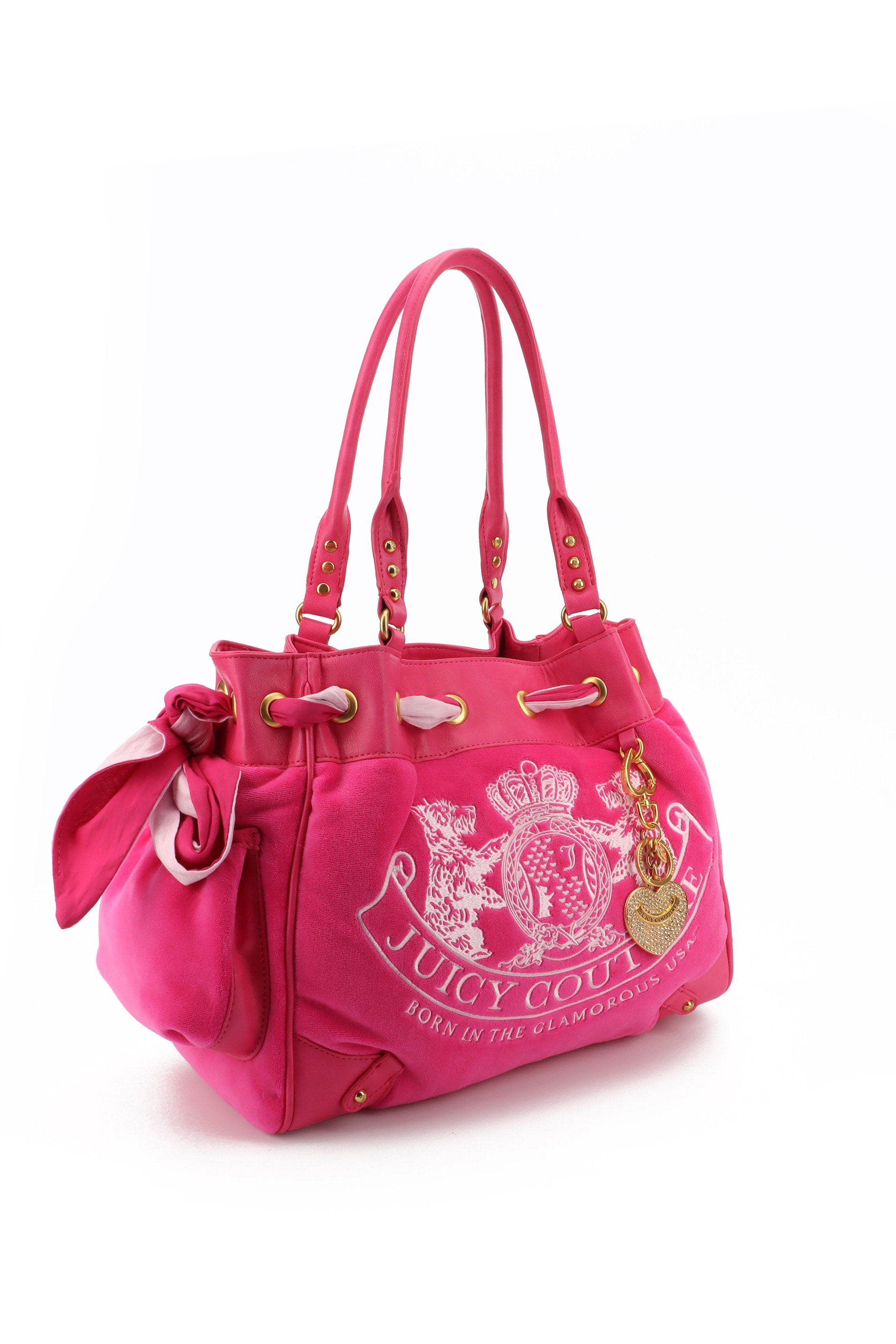 Juicy Couture Tragetasche »DAYDREAMER CLASSIC CREST LARGE DOUBLE HANDLE BAG.. Damen« Tragetasche Damen, Shopper, Einkaufstasche, Fashion, Lifestyle, Sale