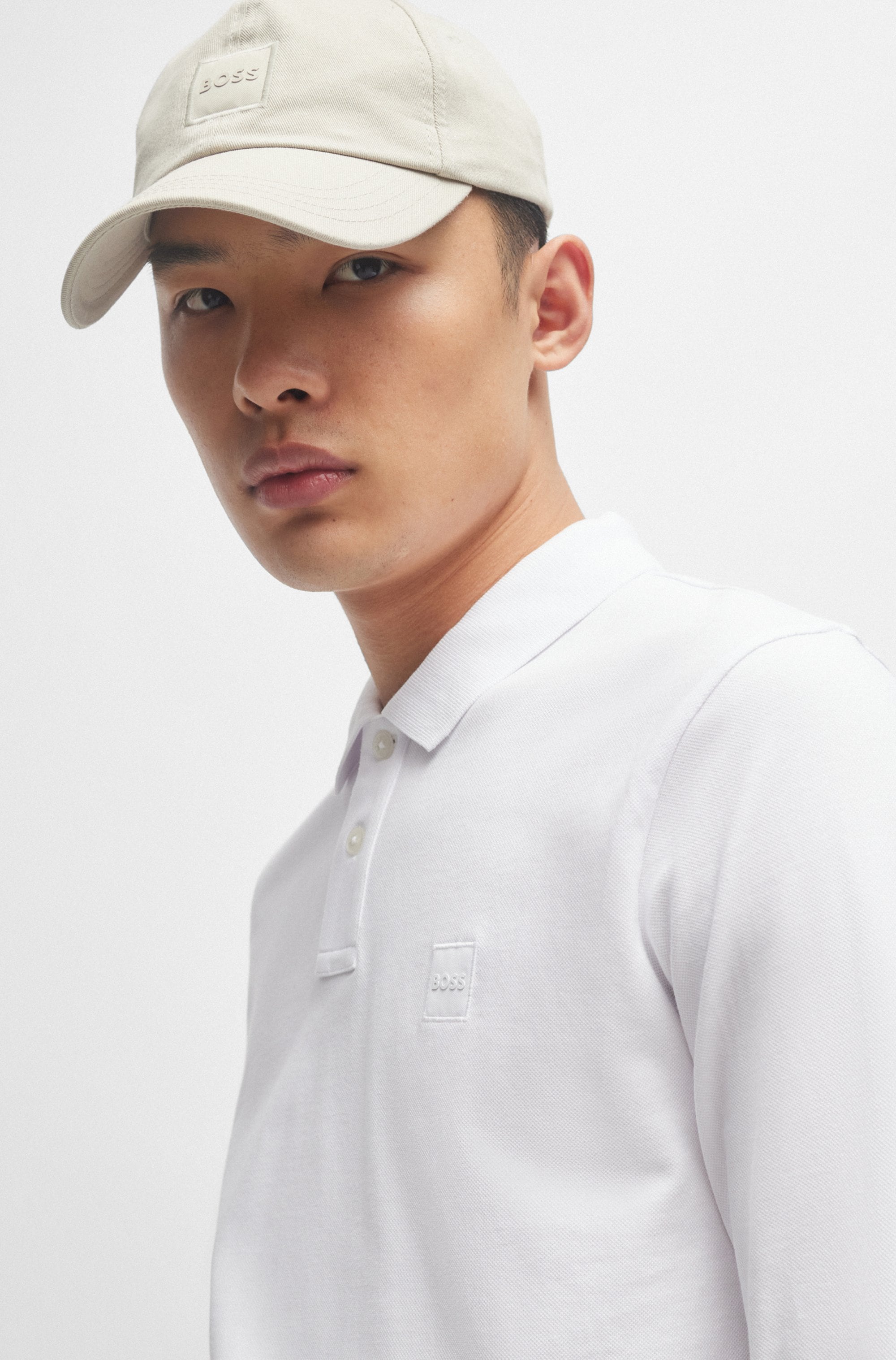 BOSS ORANGE Poloshirt »Passerby«, mit BOSS-Logobadge