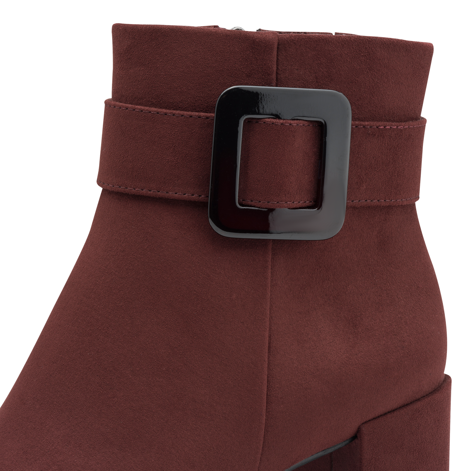 MARCO TOZZI Stiefelette, Blockabsatz, Ankleboots mit modischer Zierschnalle