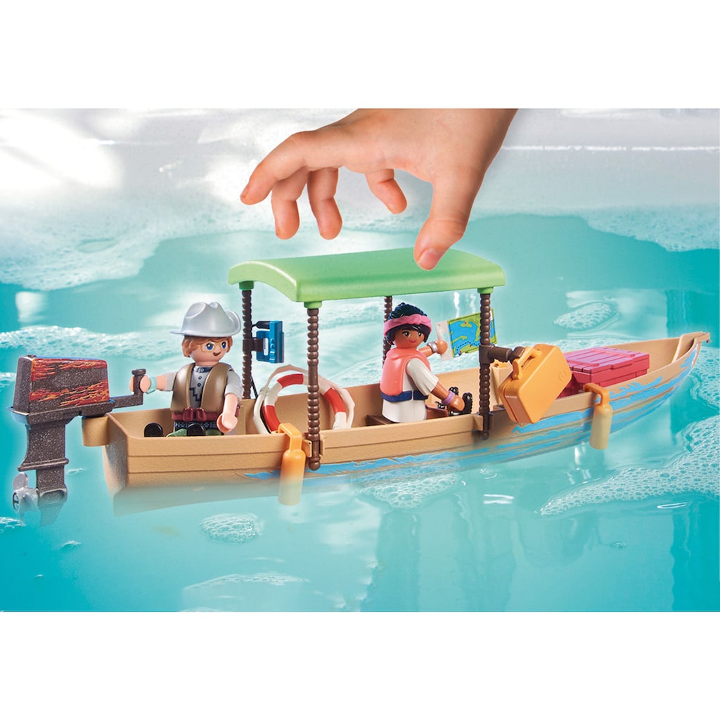 Playmobil® Konstruktions-Spielset »Wiltopia - Bootsausflug zu den Seekühen (71010), Wiltopia«, (71 St.)