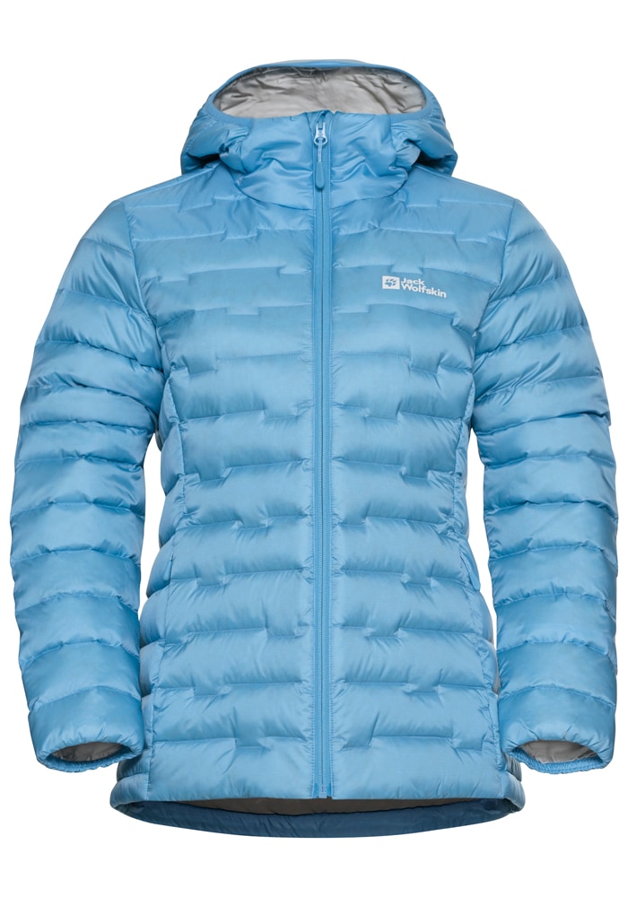 Jack Wolfskin Daunenjacke »PASSAMANI DOWN HOODY W RDS«, mit Kapuze