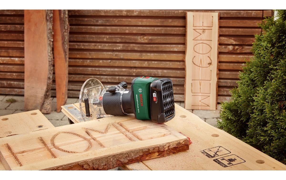BOSCH Oberfräse »AdvancedTrimRouter 18V-8« Ohne Akku/Ladegerät