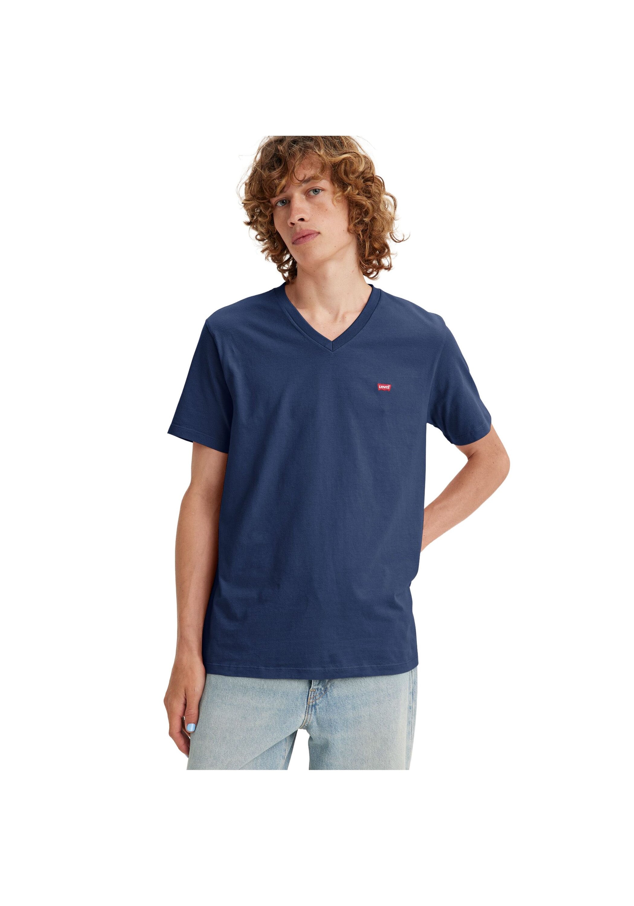 Levi's® T-Shirt »T-Shirt ORIGINAL HM VNECK 1er Pack« 1 tlg.