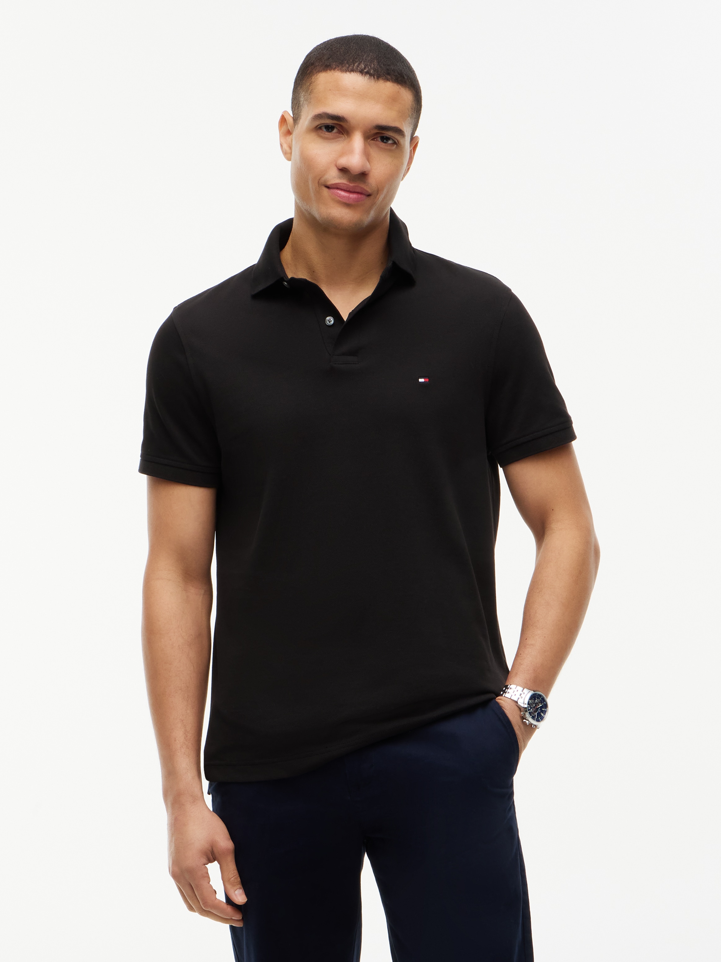 Tommy Hilfiger "1985 REGULAR POLO" aus hochwertiger Baumwoll-Piqué-Qualität