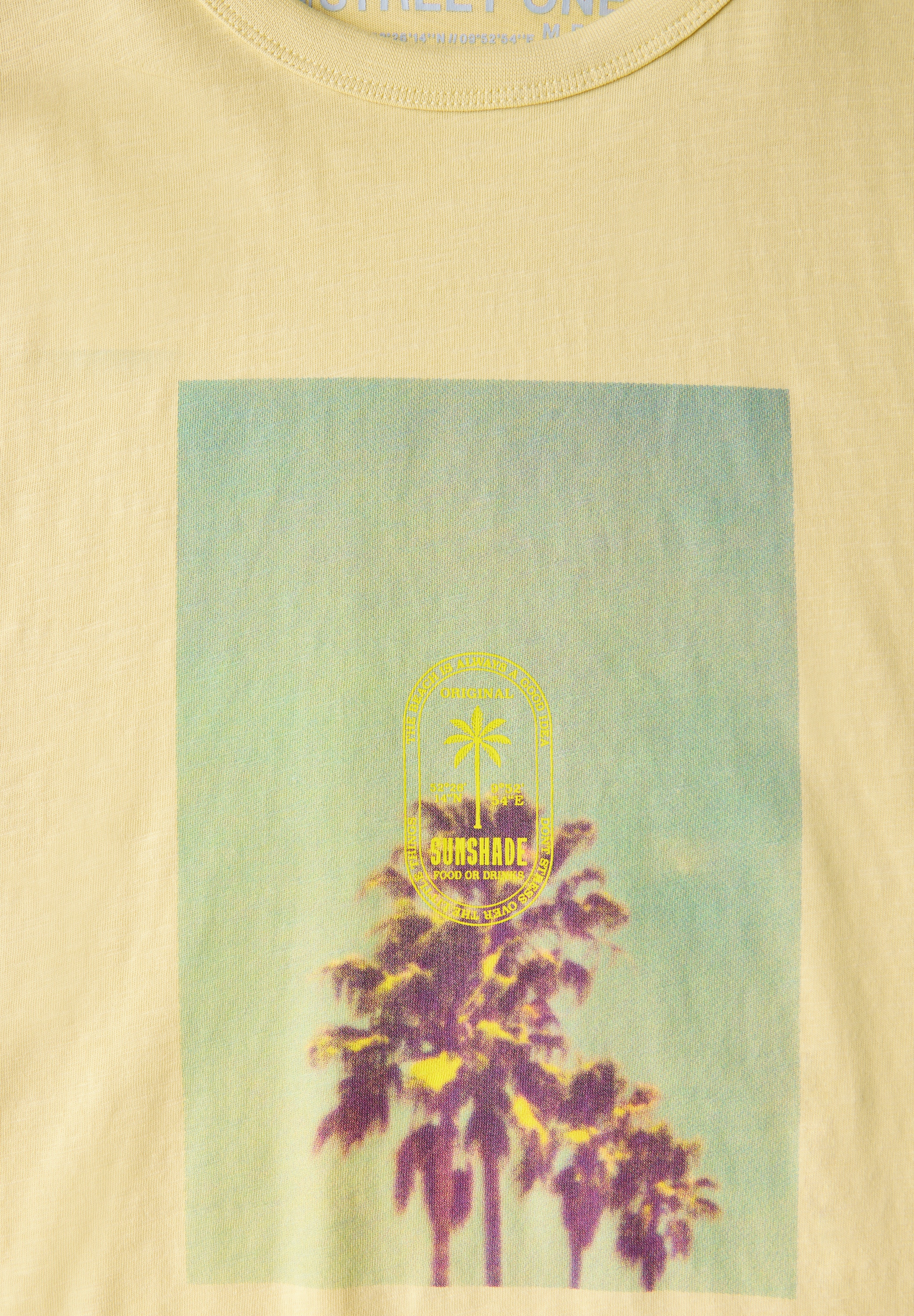 STREET ONE MEN T-Shirt, aus reiner Baumwolle