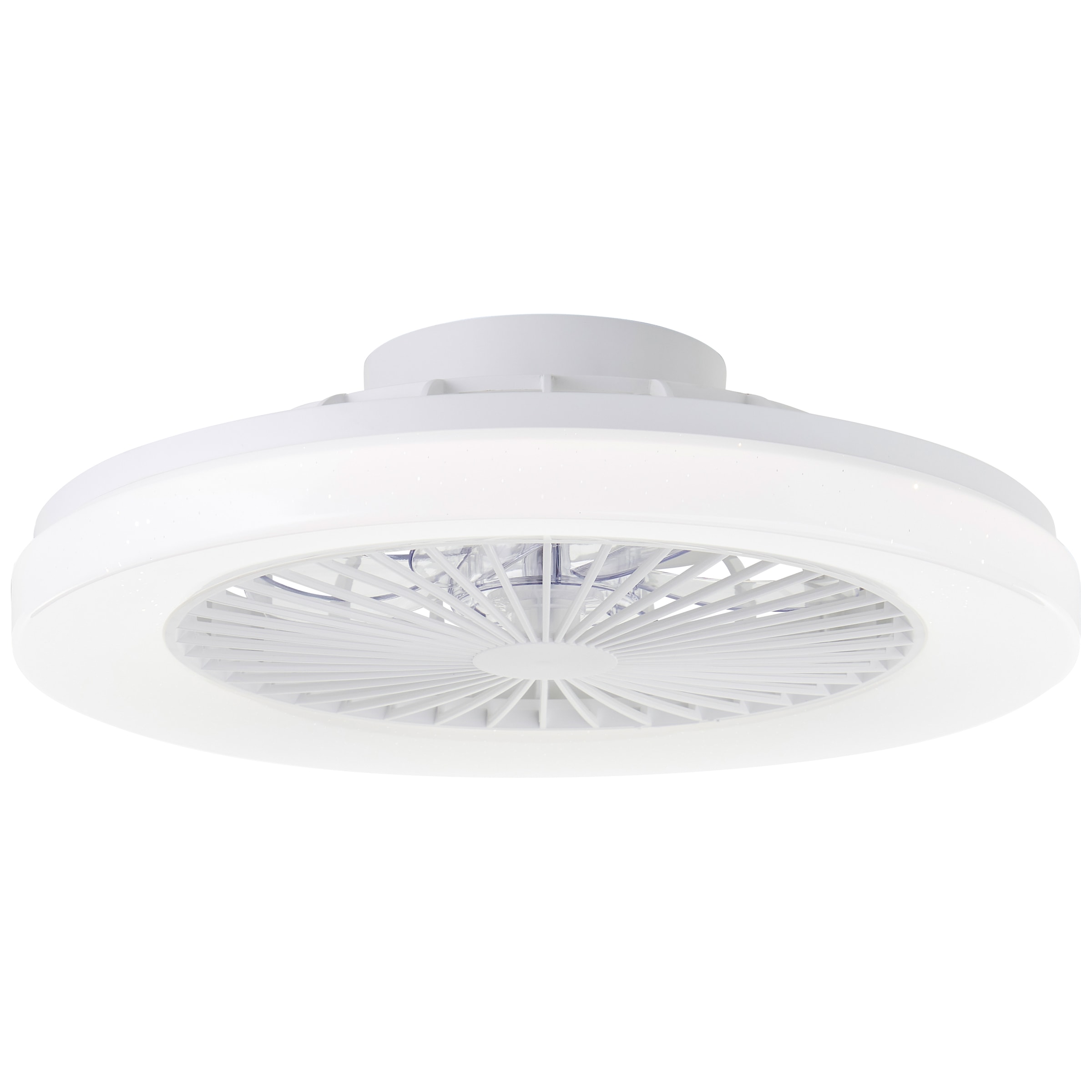 Brilliant LED Deckenleuchte »Siano« LED-Modul 1 Stk. warmweiß - kaltweiß LED-Ventilator, dimmbar, CCT, 48 cm, 4400 lm