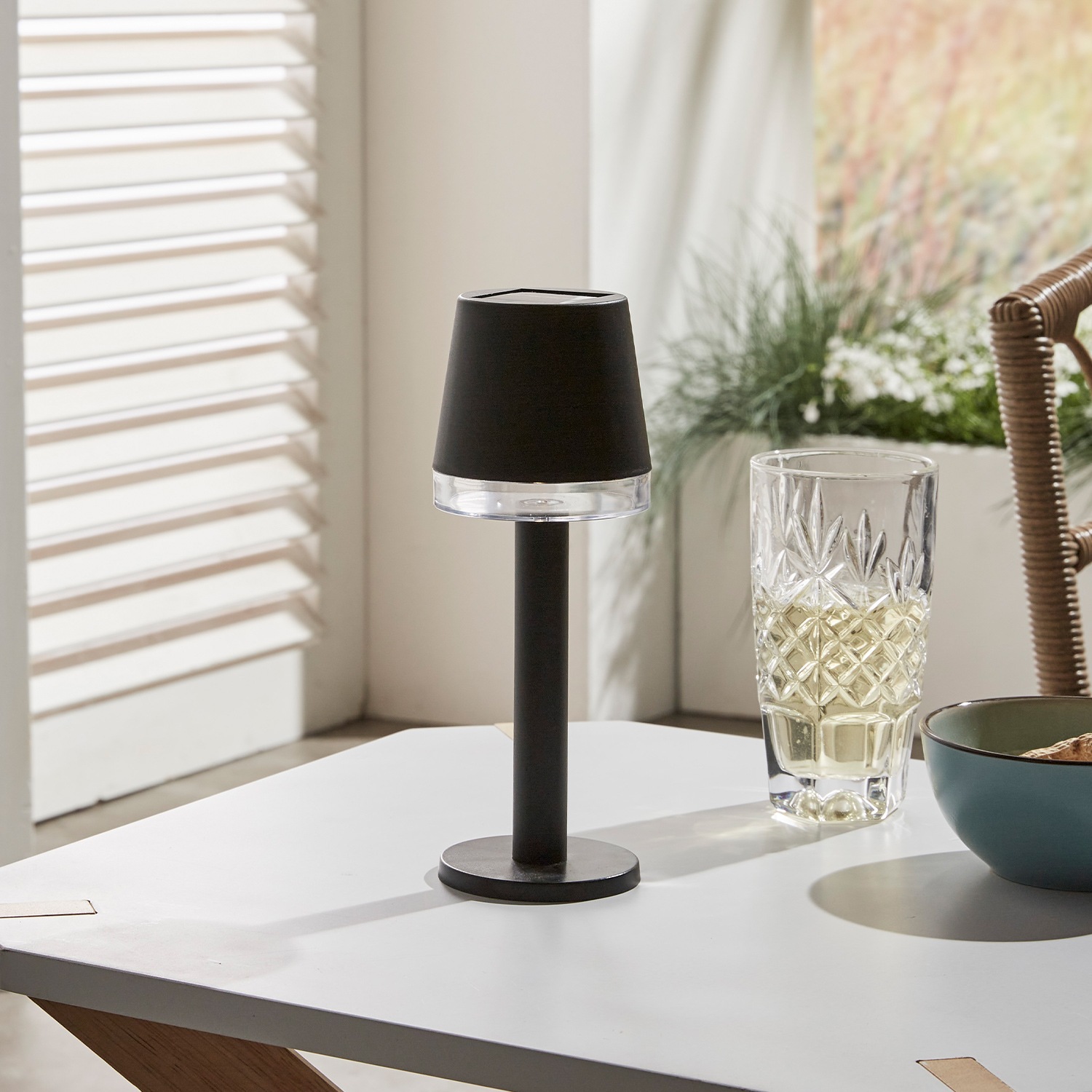 LUXFORM Außen-Tischleuchte "Solar-Tischlampe - Cala dOr - LED - 2 Stück", L günstig online kaufen