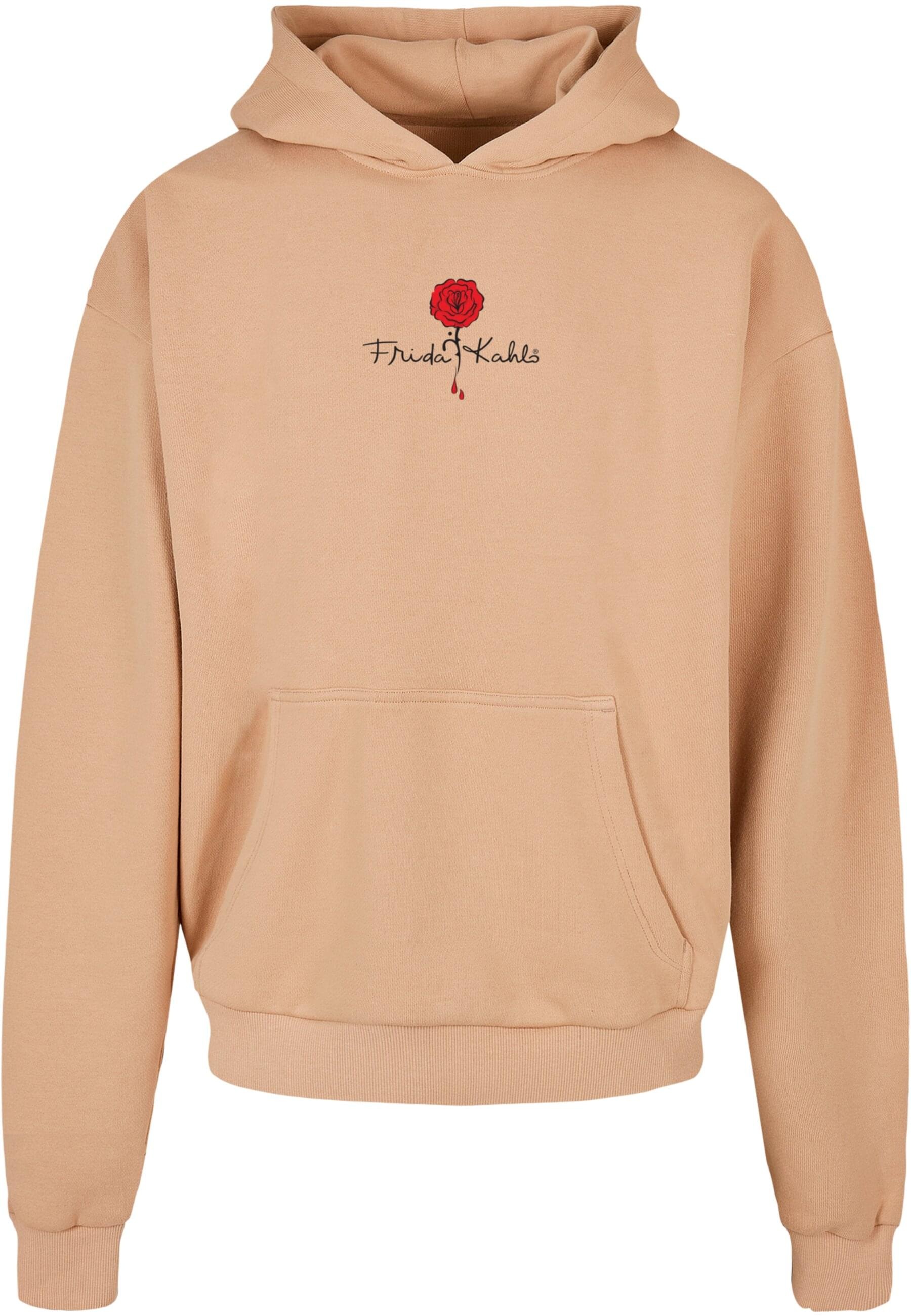 Merchcode Kapuzensweatshirt »Merchcode Herren Frida Kahlo - Logo rose Ultra Heavy Hoody«