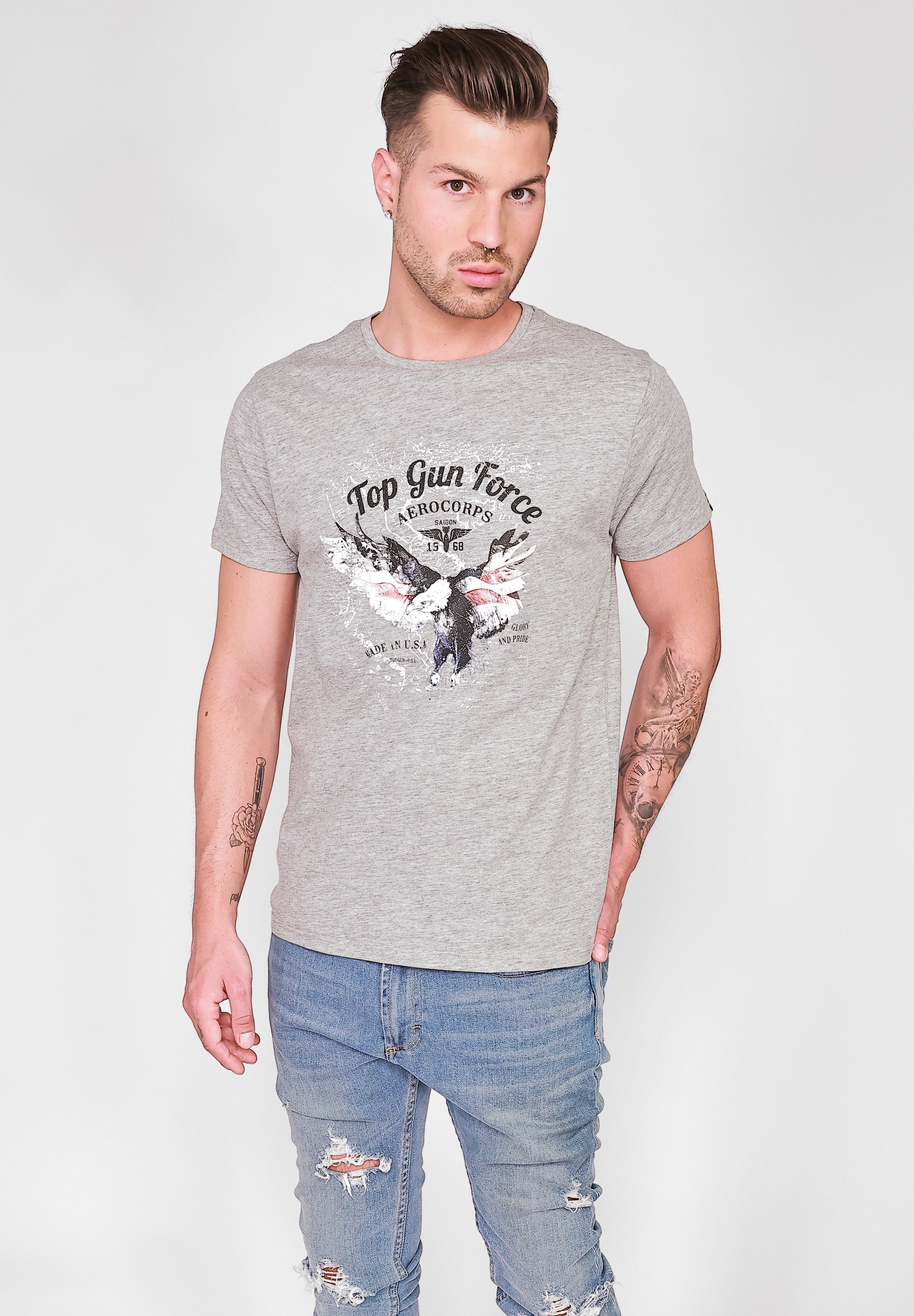 TOP GUN T-Shirt »TG20213024«