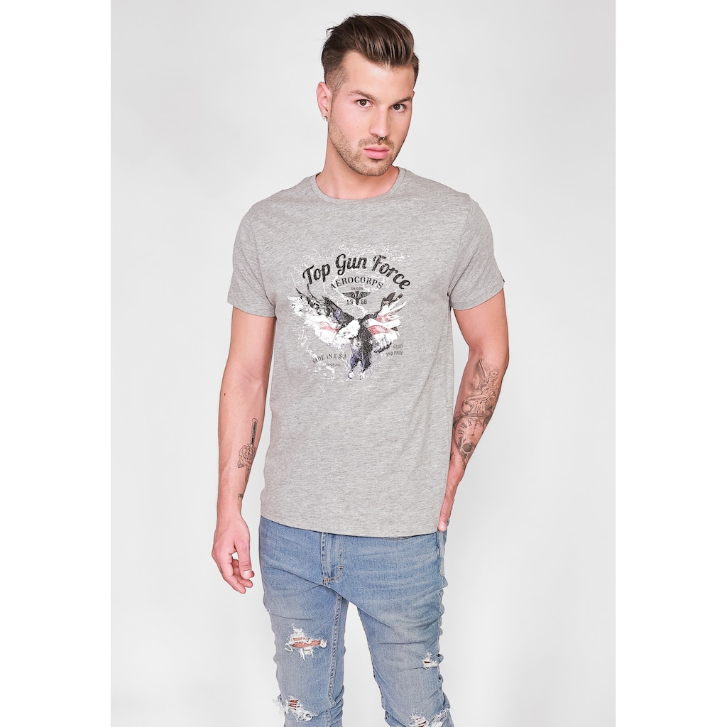 TOP GUN T-Shirt »TG20213024«