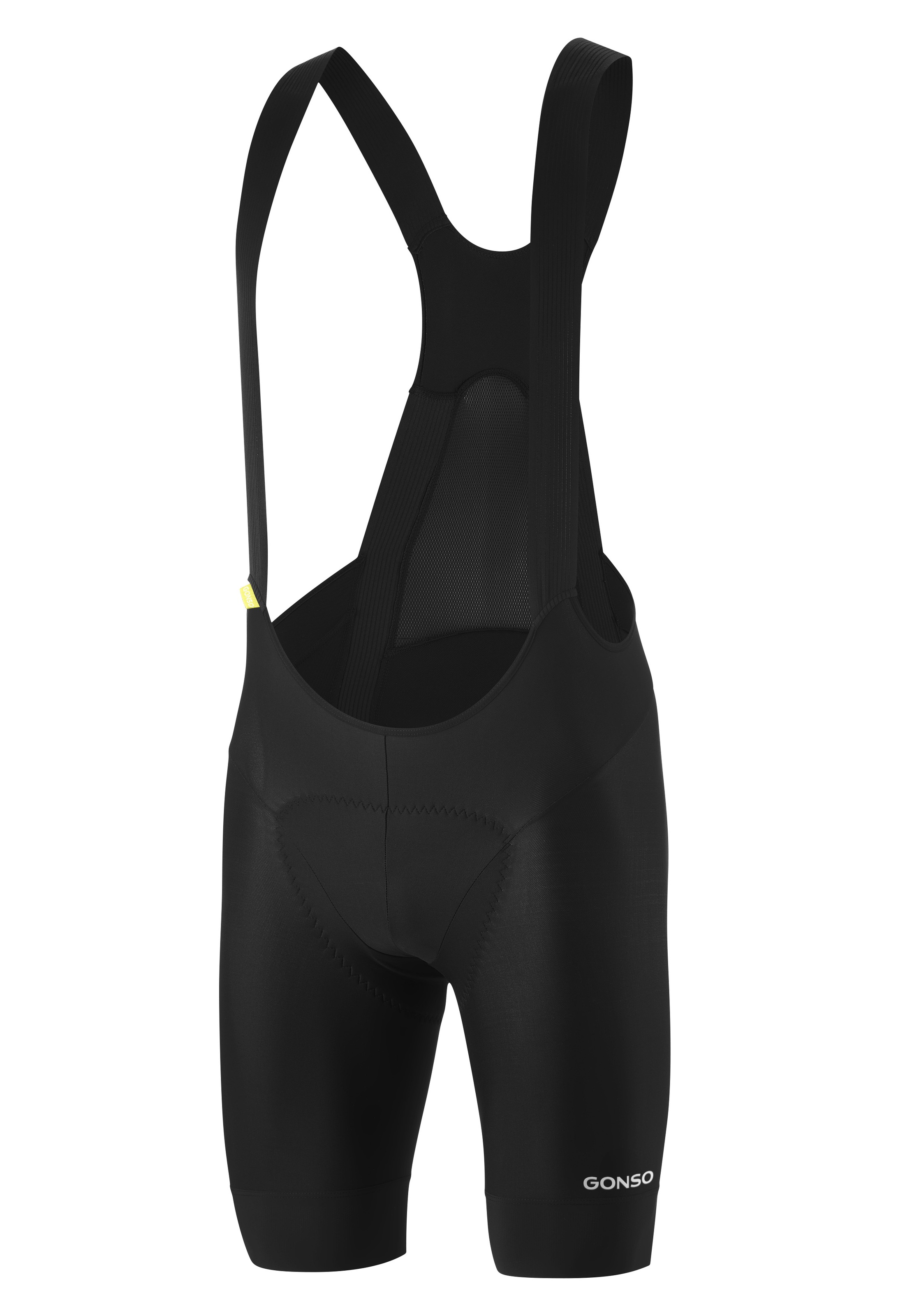 Thumbnail - Gonso Fahrradhose "Ride Miles Bib SC M" Herren Radhose mit Sitzpolster und Trägern, Radlerhose, Tight Fit