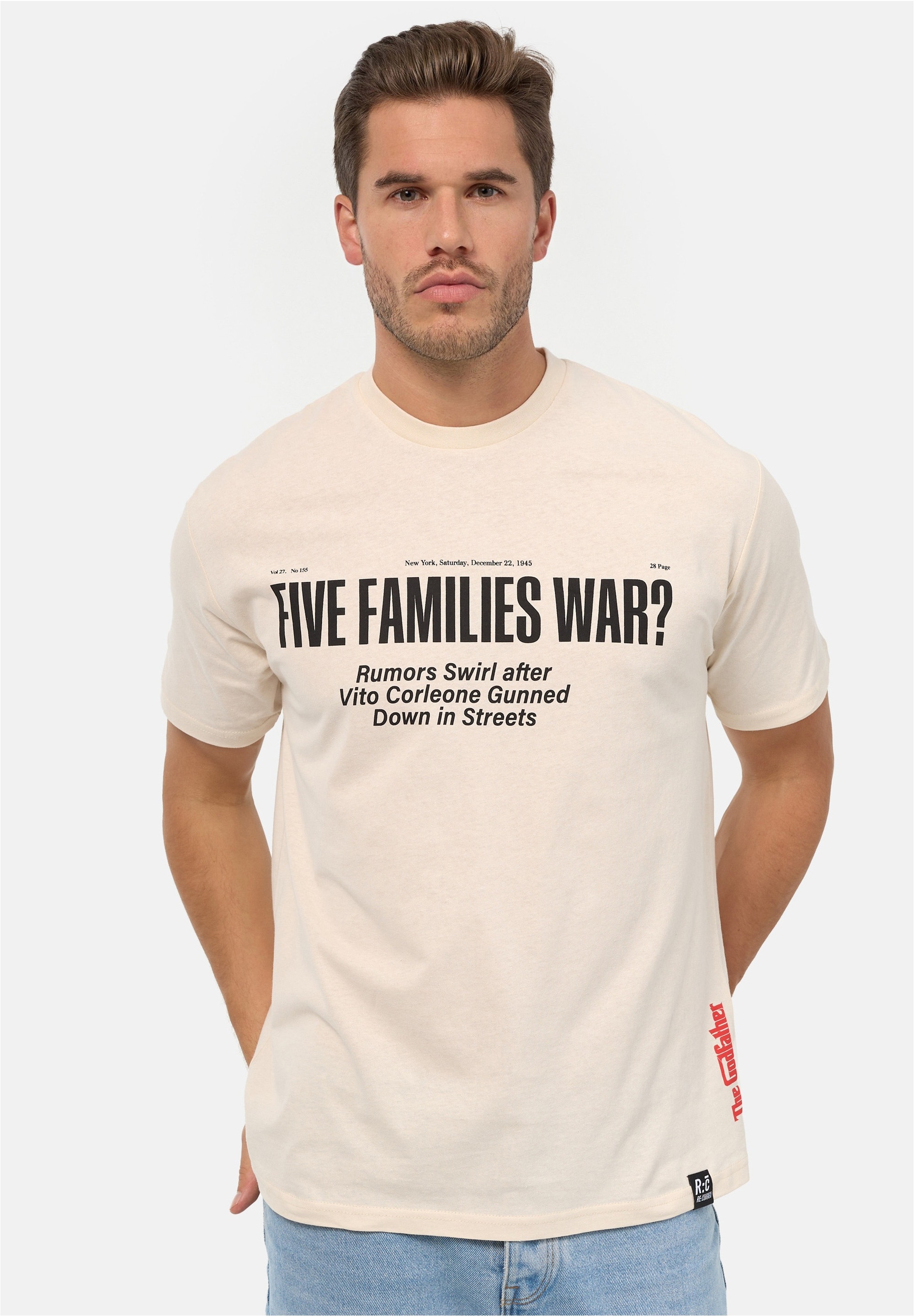 Recovered T-Shirt "The Godfather New York 1945 Relaxed", 1 Stk. mit angesag günstig online kaufen