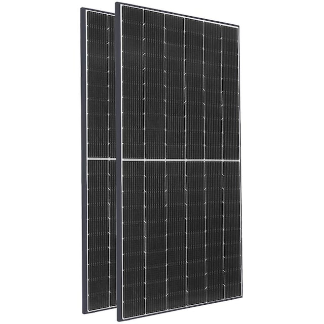 offgridtec Solaranlage »Solar-Direct 830W HM-800«, Schukosteckdose, 5 m  Anschlusskabel, ohne Halterung mit Stromzähler auf Rechnung | BAUR