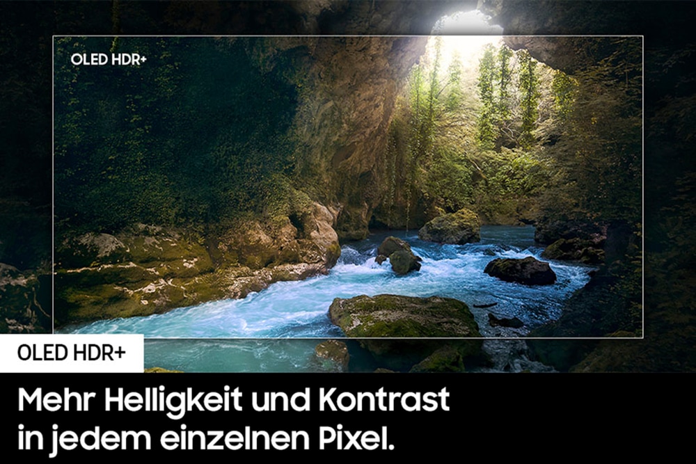 Samsung OLED-Fernseher »GQ55S90DAE«, 4K Ultra HD, Smart-TV, Neural Quantum 4K AI Gen2 Prozessor, Gaming Hub, bis zu 144Hz