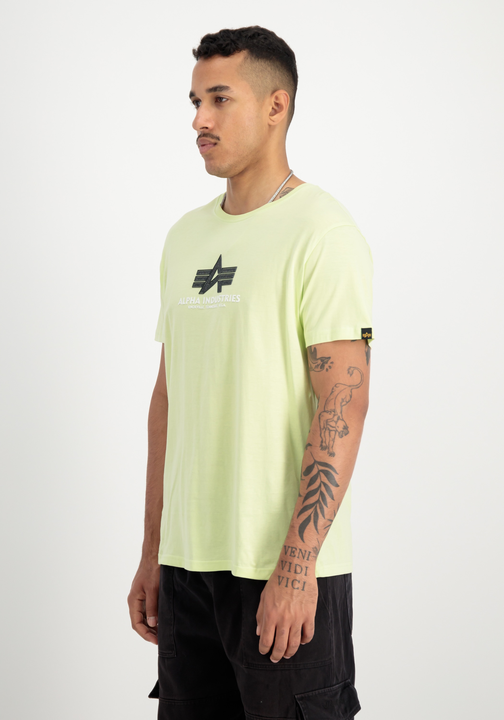 Alpha Industries 1100000002199 "Basic T-Shirt BL Rubber"