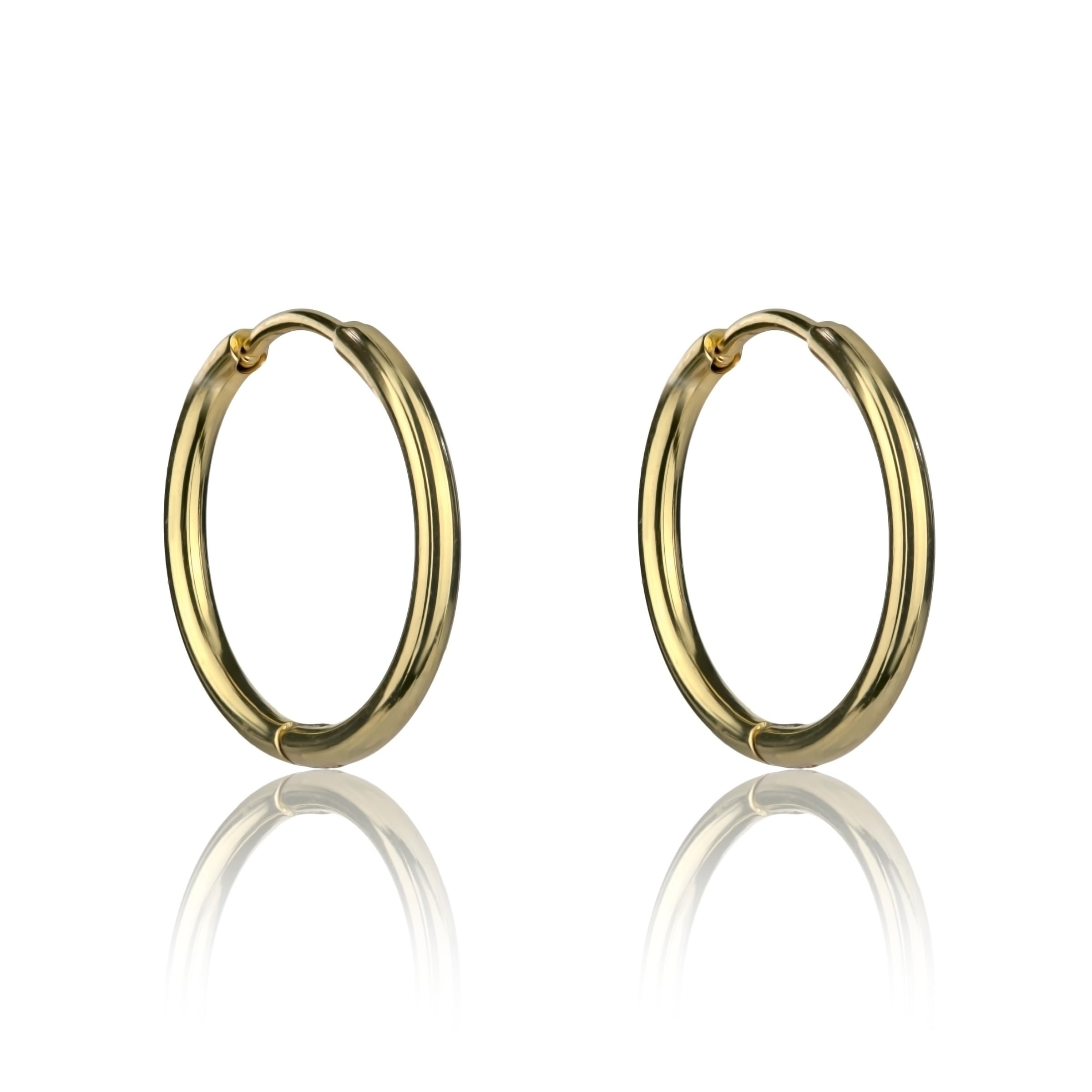 MARC LAUDER Ohrring und Ketten Set »MS011G« ()  44–55 cm / Innendurchmesser 6 cm