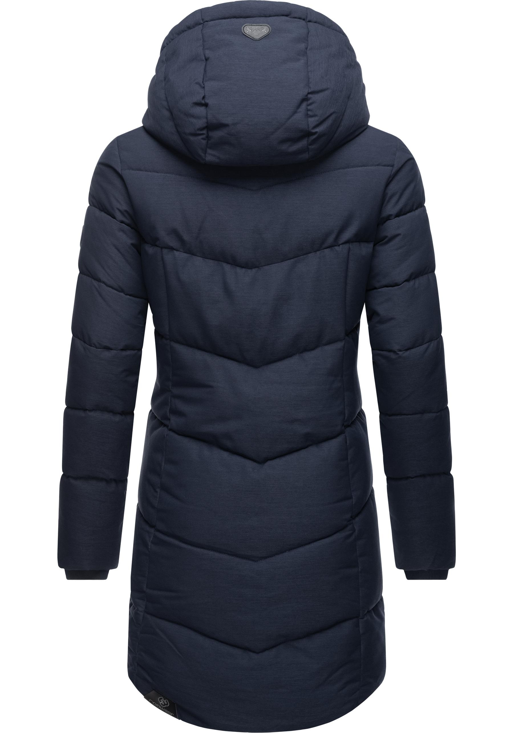 Ragwear Wintermantel »Pavla«, stylischer Winterparka mit Teddyfutter und Kapuze