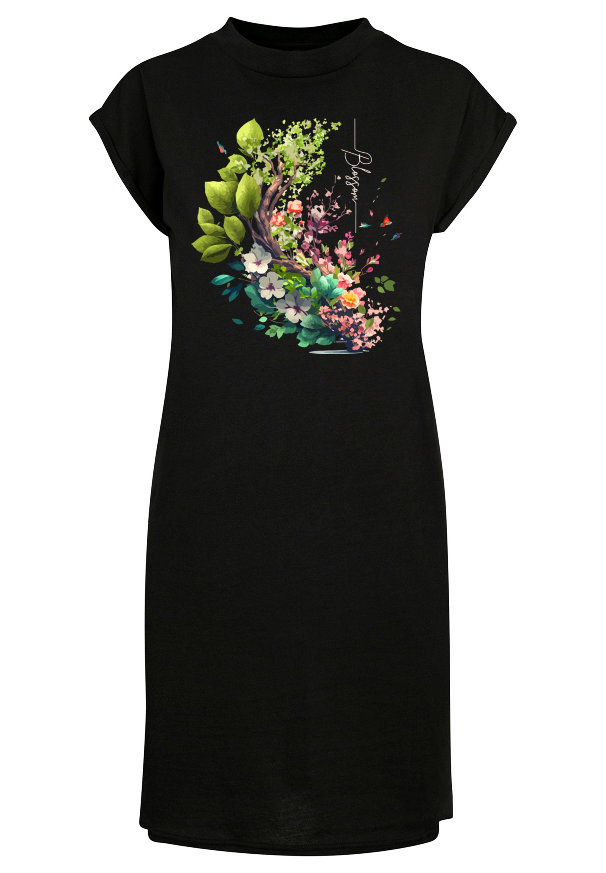 F4NT4STIC Shirtkleid »Blüten Baum Kleid«, Print