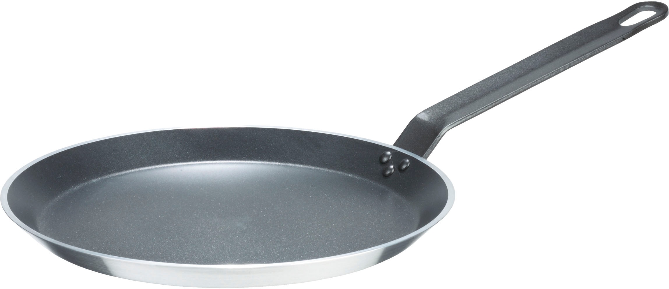 GSW Crêpepfanne "Gastro Lyoner Alu" Aluminium 1 Stk. tlg. Teflon Select Antihaft-Versiegelung, Induktion, 26 cm