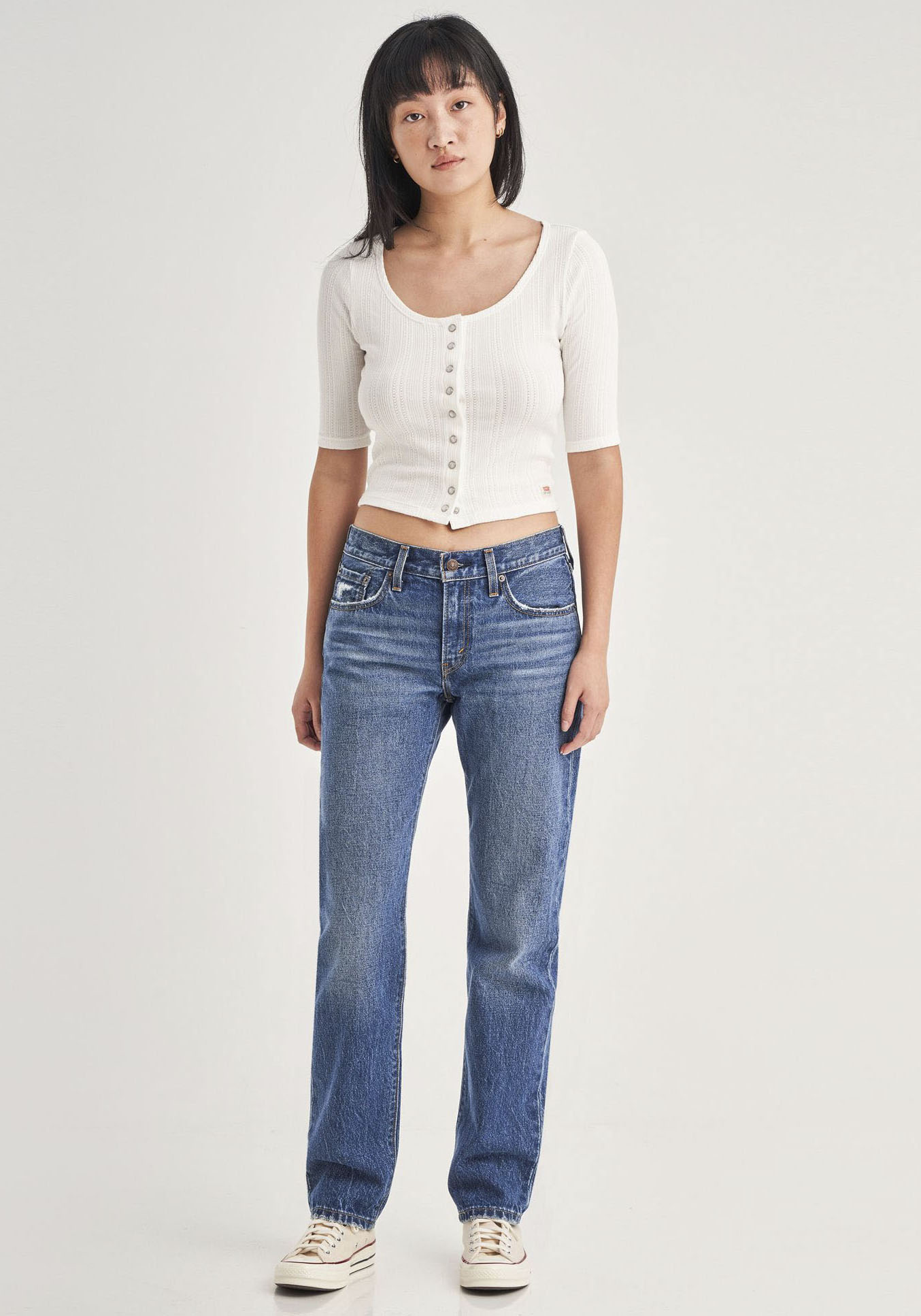 levis - Levi's Gerade Jeans "MIDDY STRAIGHT"