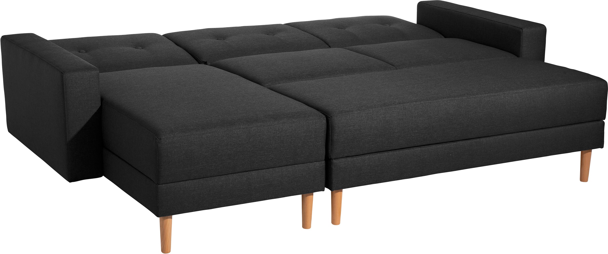 Max Winzer® Ecksofa »Just Chill kubisches Schlafsofa im skandinavischen Stil, bequem«, Recamiere links oder rechts montierbar, mit Rückenverstellung