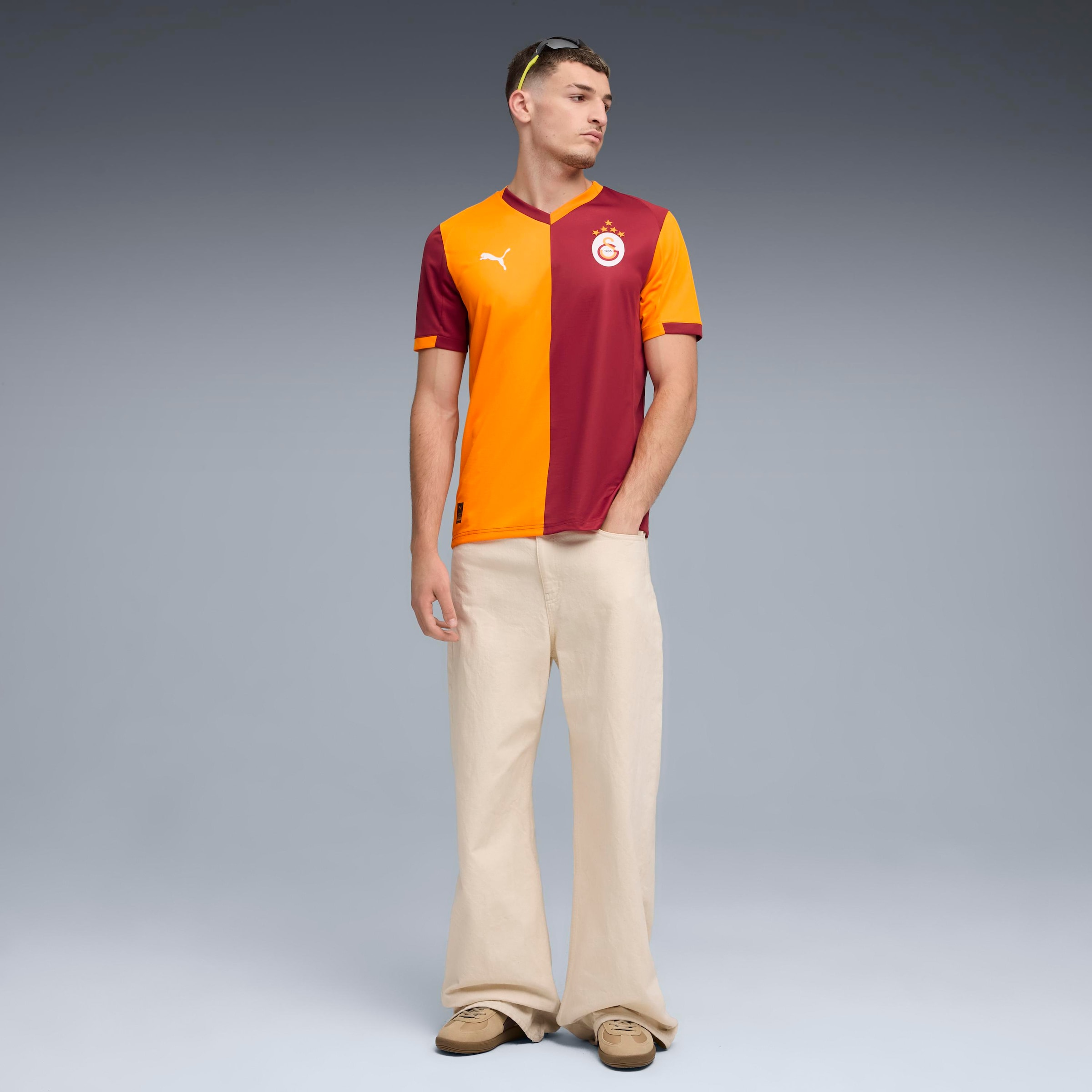 PUMA Fußballtrikot »GSK HOME JERSEY REPLICA W/O SPONSOR WITH STAR« Heimtrikot Galatasaray Istanbul 2025/2026