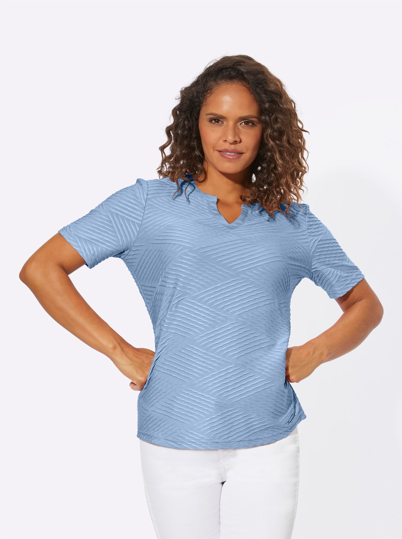 Casual Looks V-Shirt "Shirt", (1 tlg.) günstig online kaufen