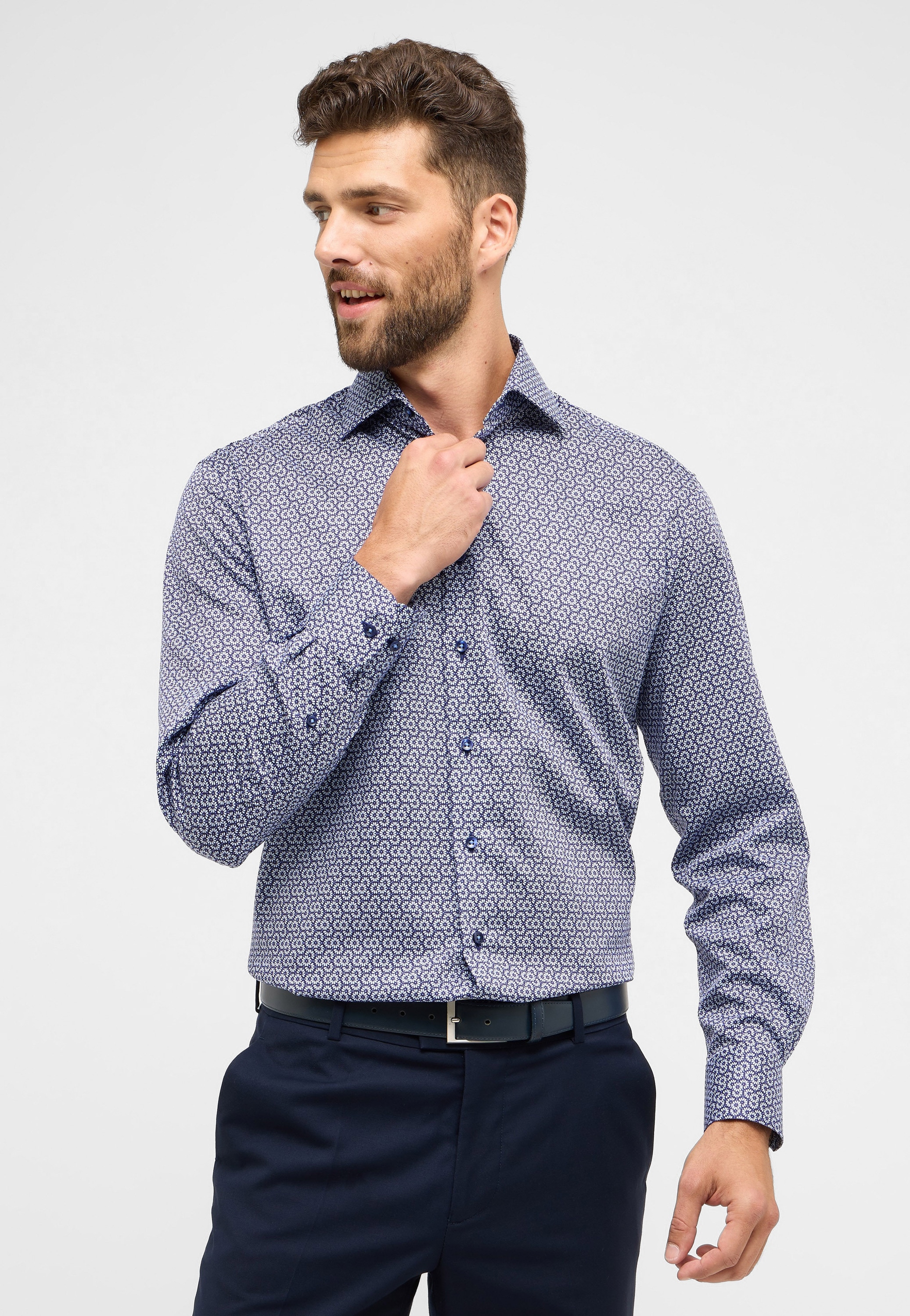 Eterna Langarmhemd "COMFORT FIT", NON IRON (bügelfrei) günstig online kaufen