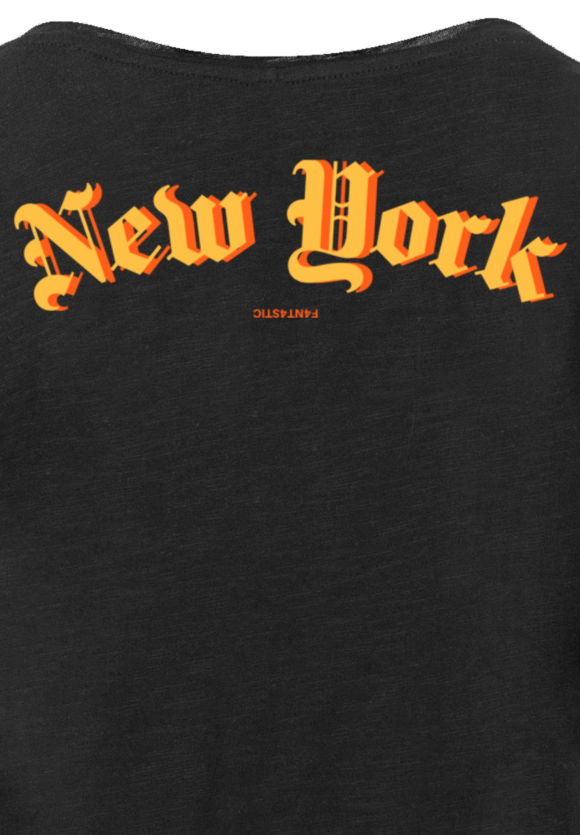 F4NT4STIC T-Shirt »PLUS SIZE New York« Print