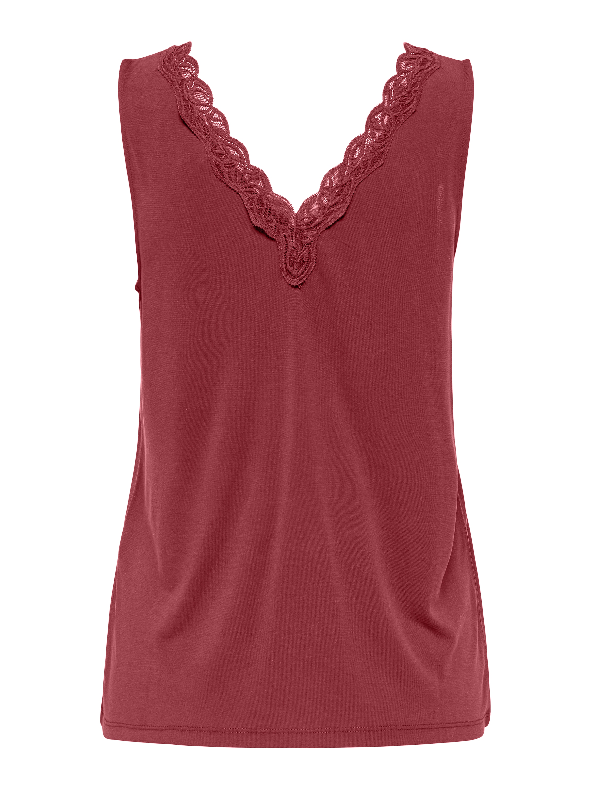 ONLY Spitzentop »ONLFREE LIFE S/L V-NECK LACE MIX TOP JRS«