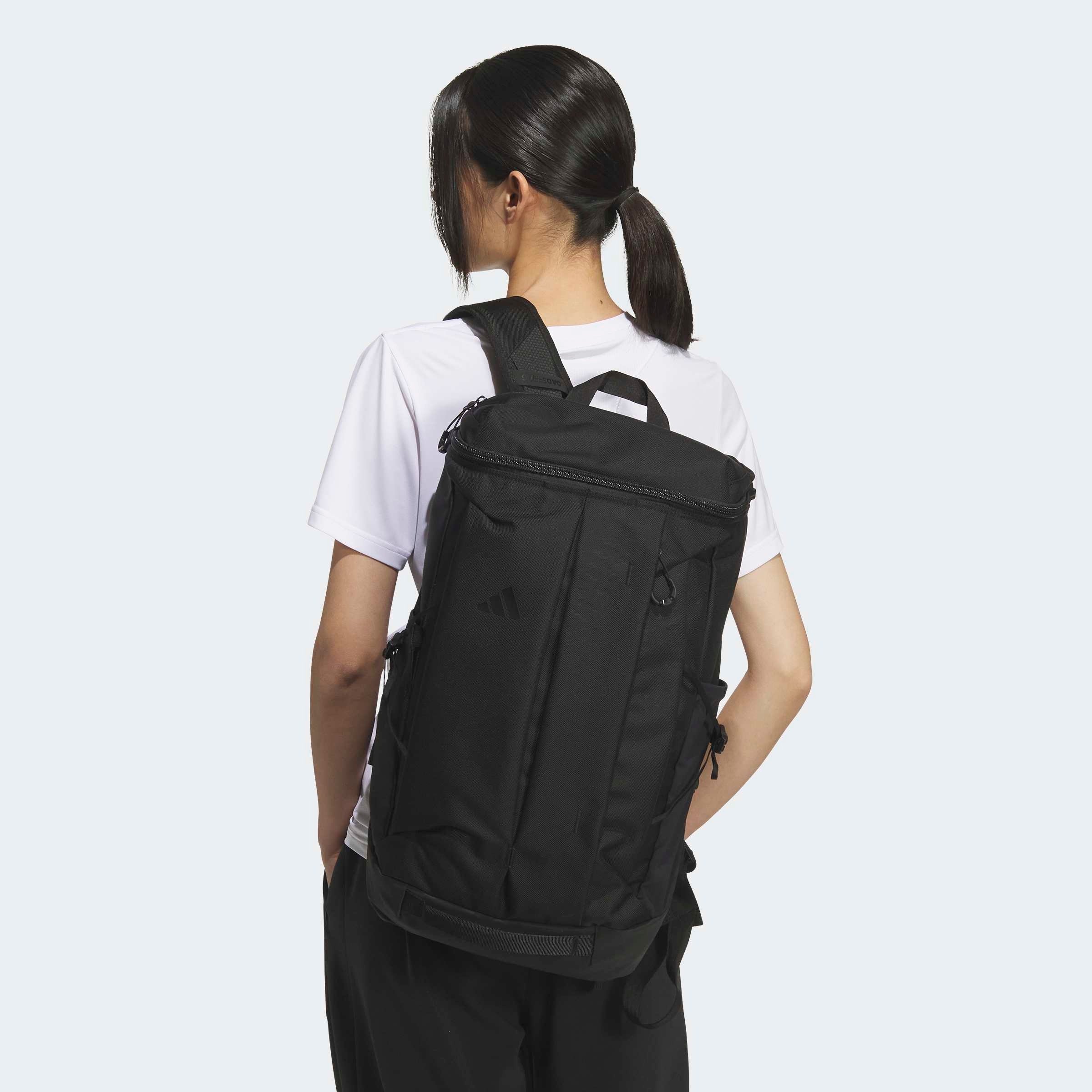 Rucksack ADIDAS PERFORMANCE "OP/SYST. 30 L", schwarz, Rucksäcke, Damen, Obermaterial: 100% Polyamid, Rucksack