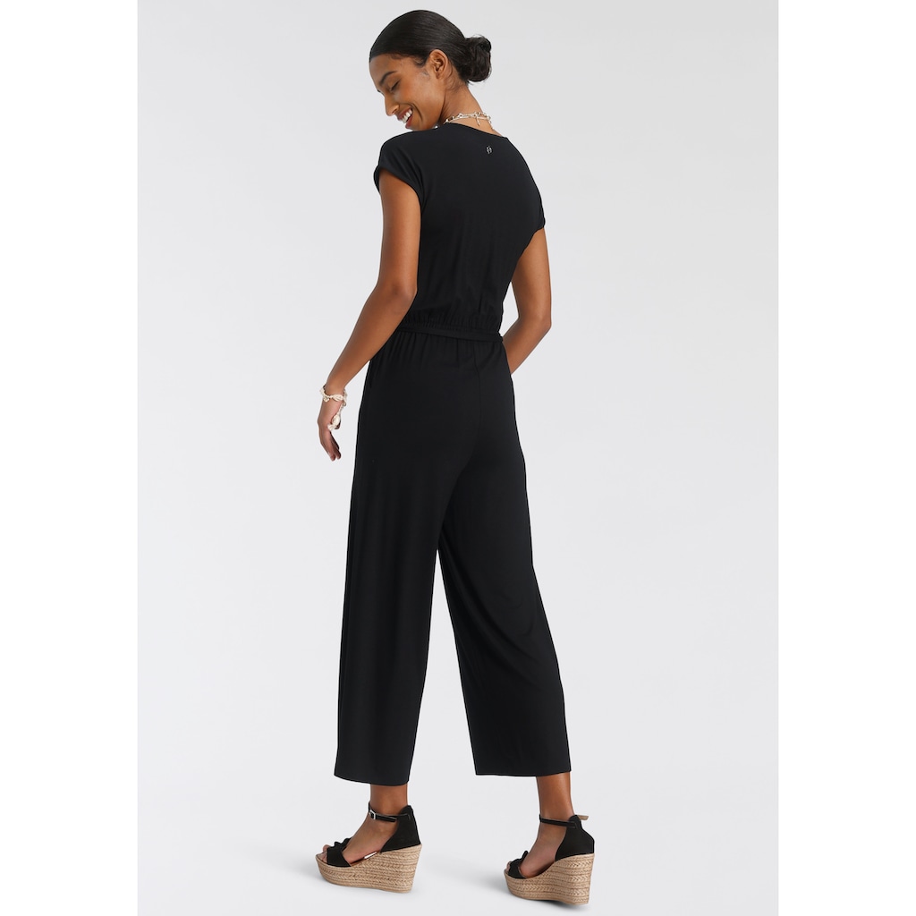 Tamaris Culotte-Overall, mit Knopfleiste