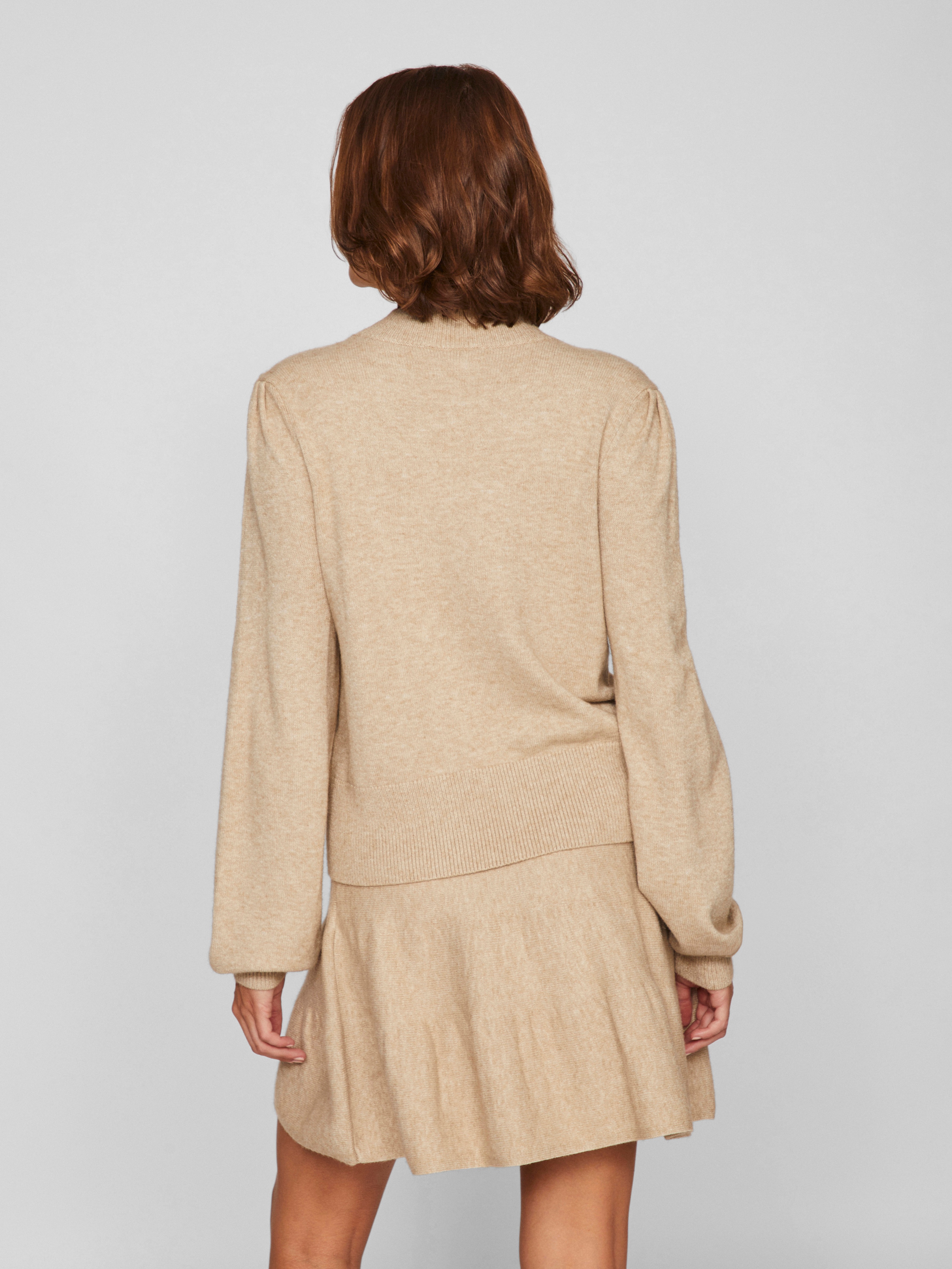 Thumbnail - Vila Rundhalspullover "VIRIL TURTLE-NK BALLOON L/S TOP - NOOS"