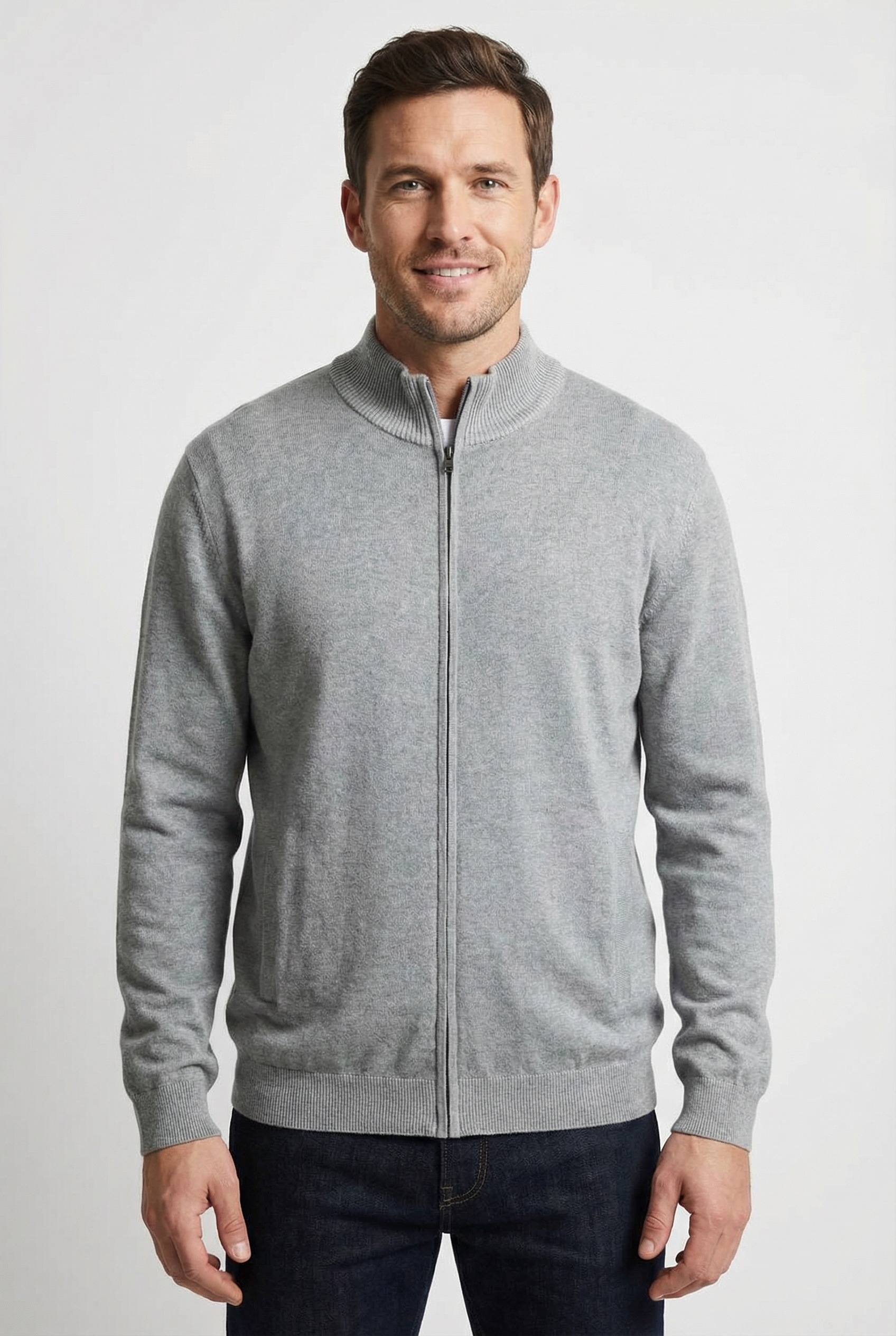 Pierre Cardin Strickjacke "Strickjacke StKrgRV" mit Taschen günstig online kaufen