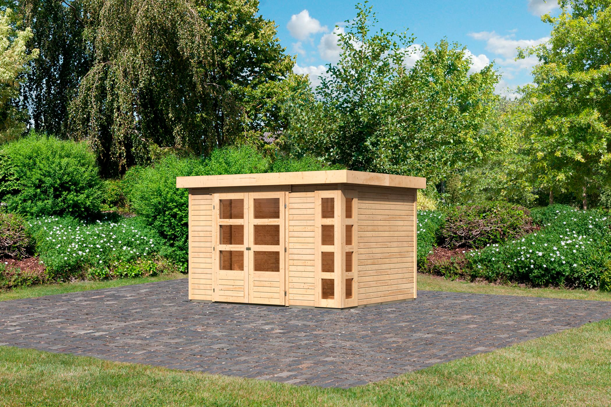 Karibu Gartenhaus »Nordsee 5«
