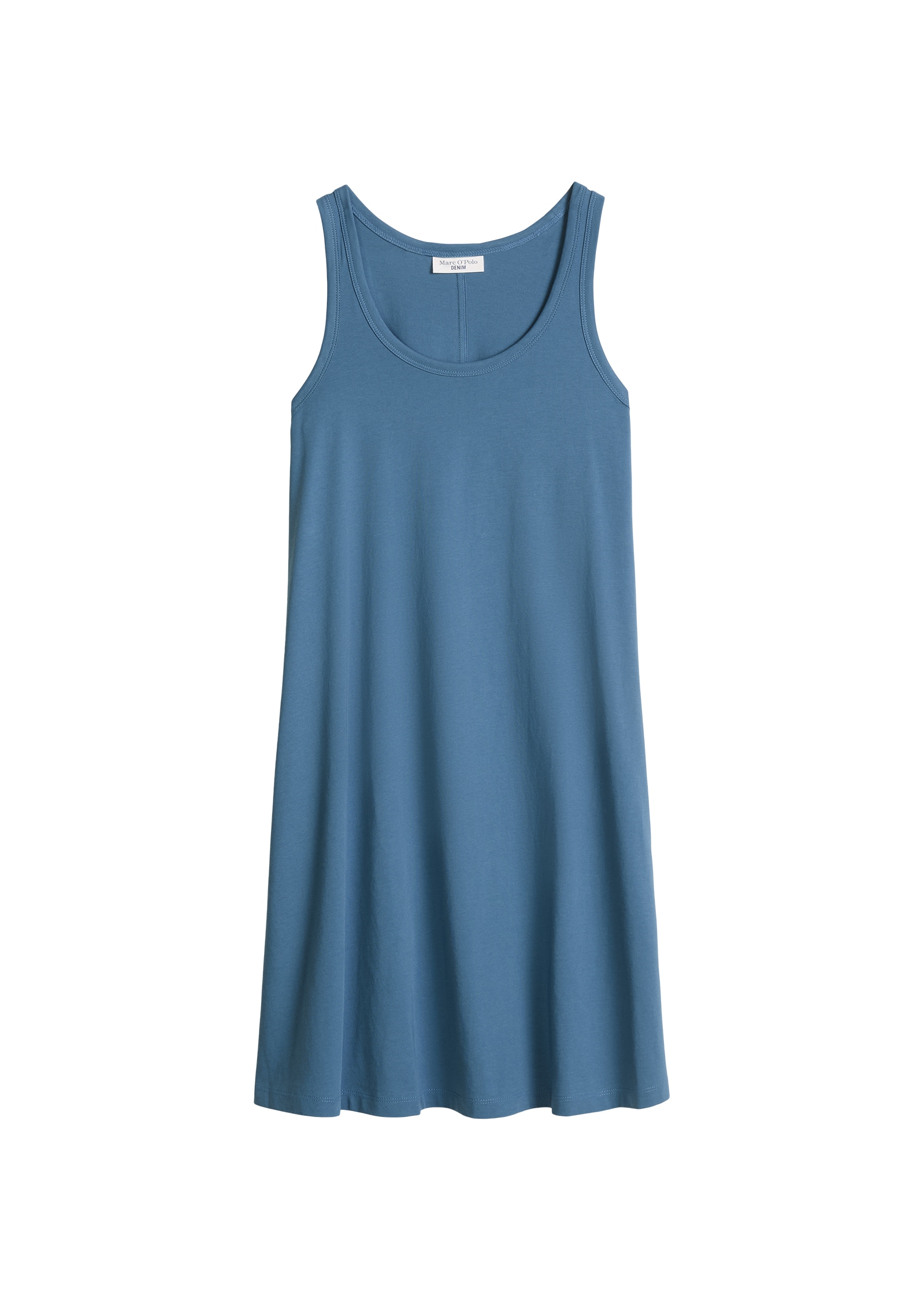 Marc O'Polo DENIM Jerseykleid ärmellos, A-Shape aus Organic Cotton