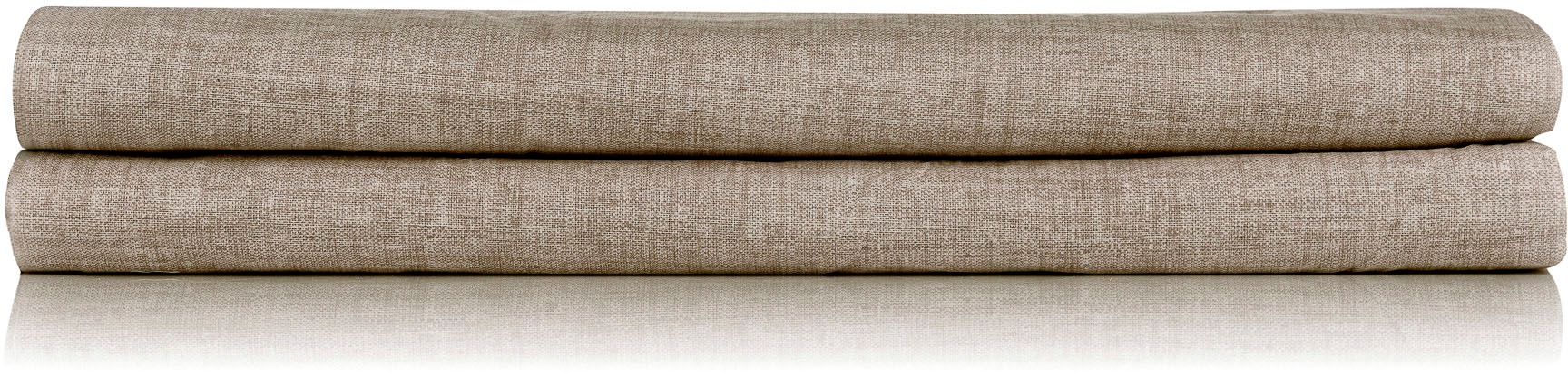 ZO HOME Spannbettlaken »Lino«, Laken aus 100% Baumwolle, Leinen Optik, Print, Betttuch ab 90x200