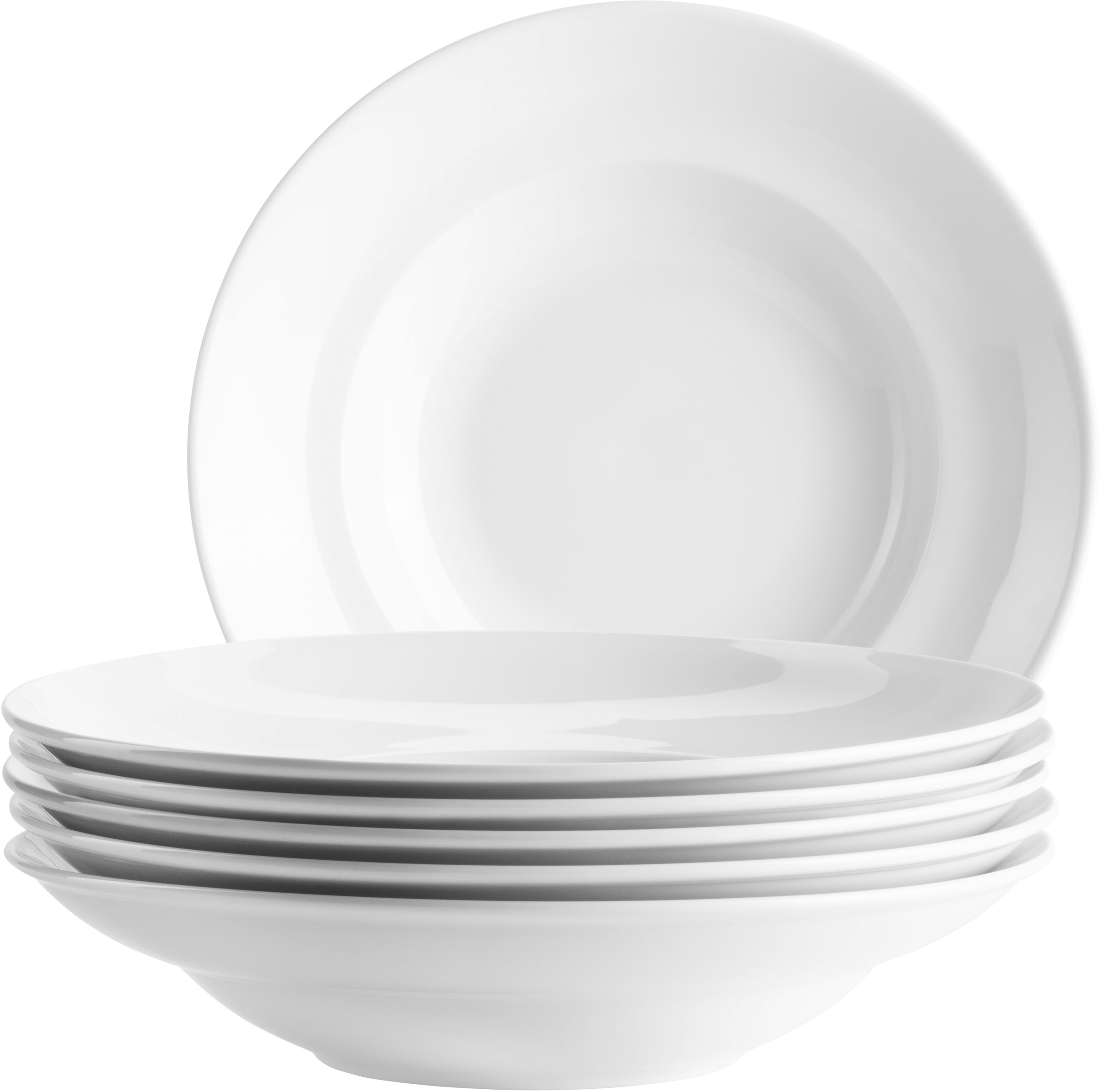 MÄSER Pastateller "BARCA, Pastateller Set, Porzellan" Teller Set