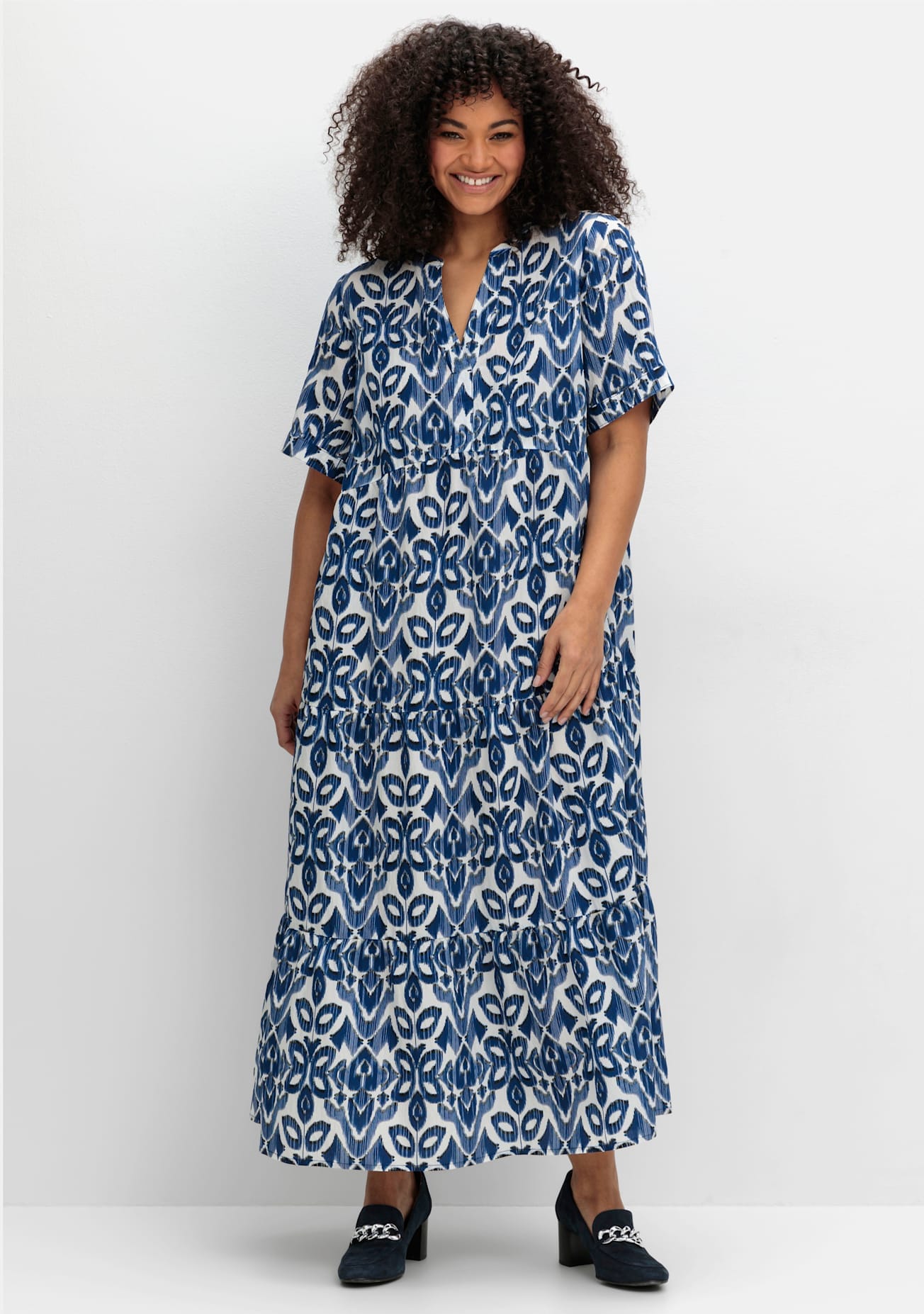 Sheego Maxikleid "Sommerkleid" günstig online kaufen
