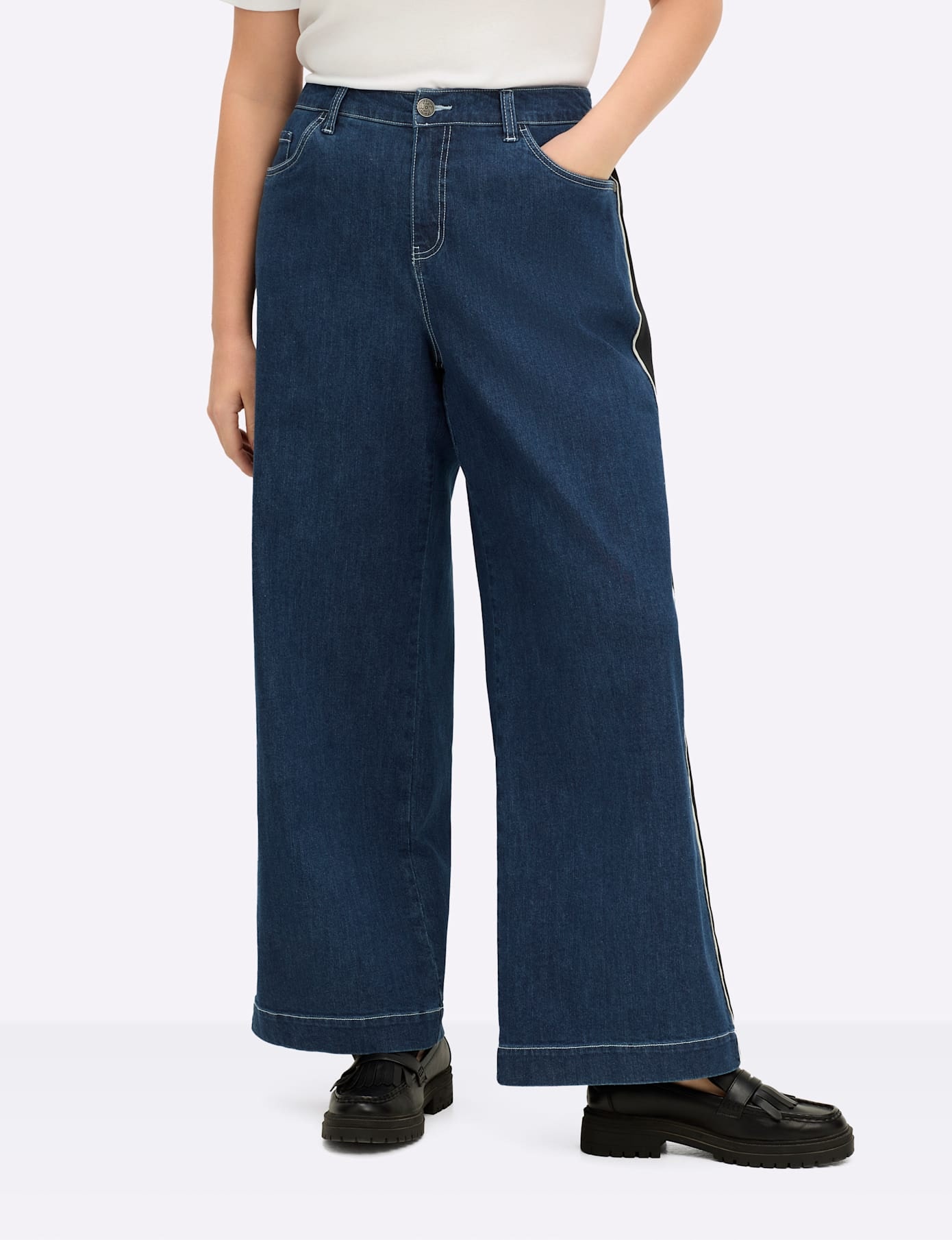 Sheego Bequeme Jeans 1 Stk. tlg. günstig online kaufen